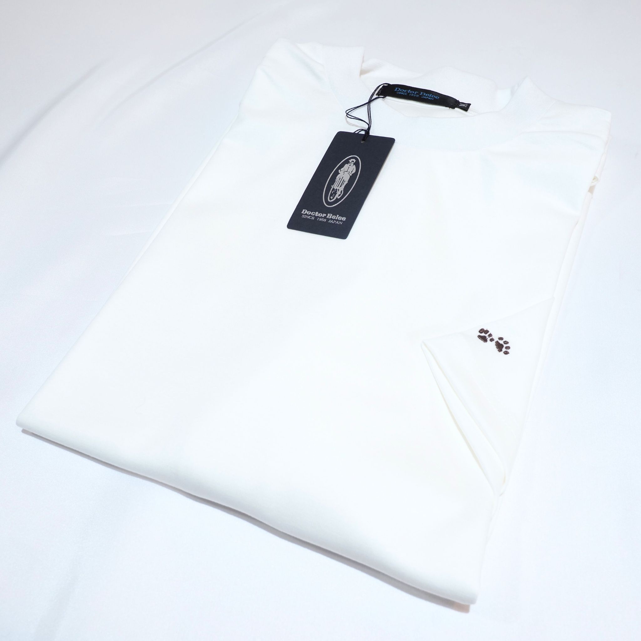 【半袖 M】N326141-1 ドレスTシャツ　ホワイト