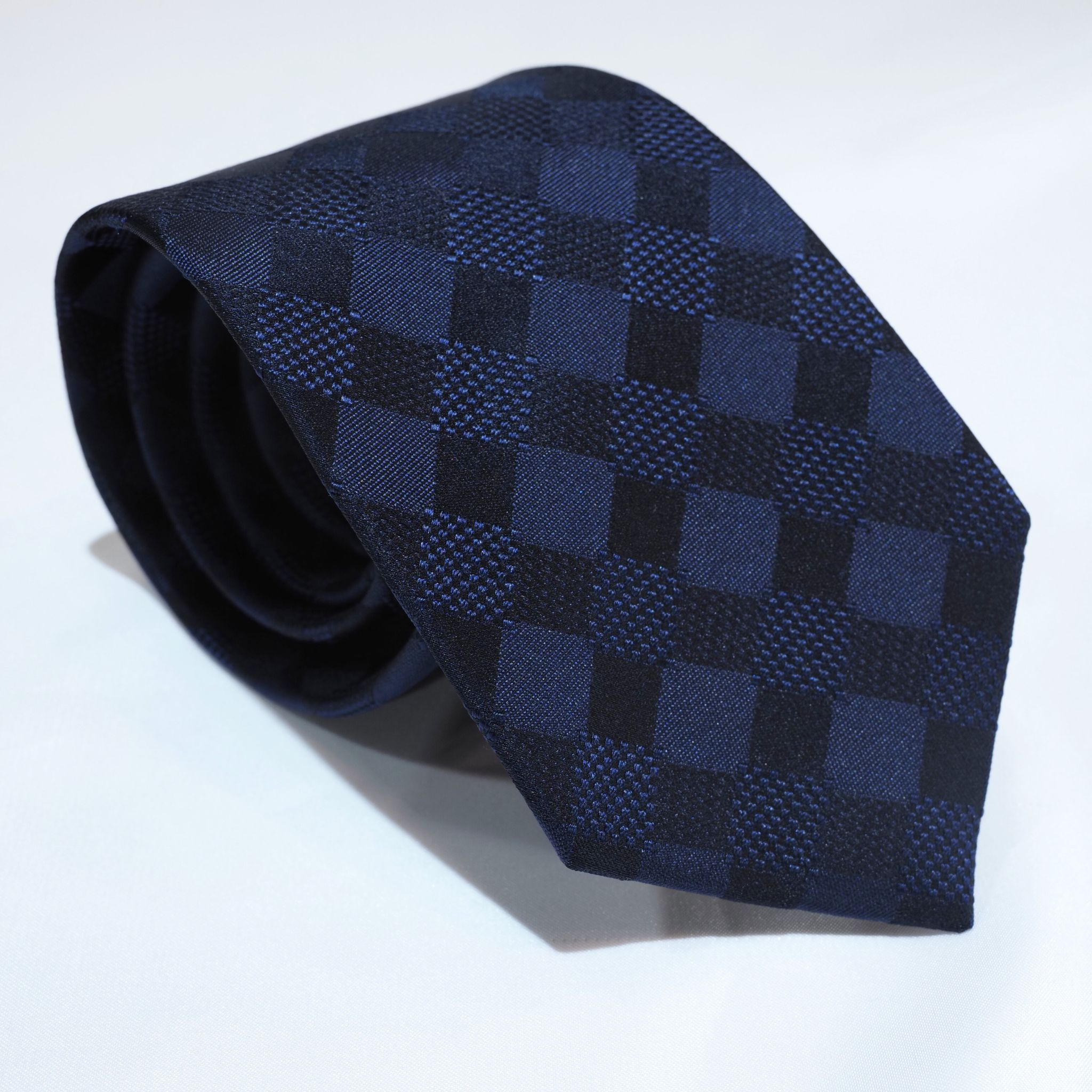 オリジナルソリッドタイ【紺】③