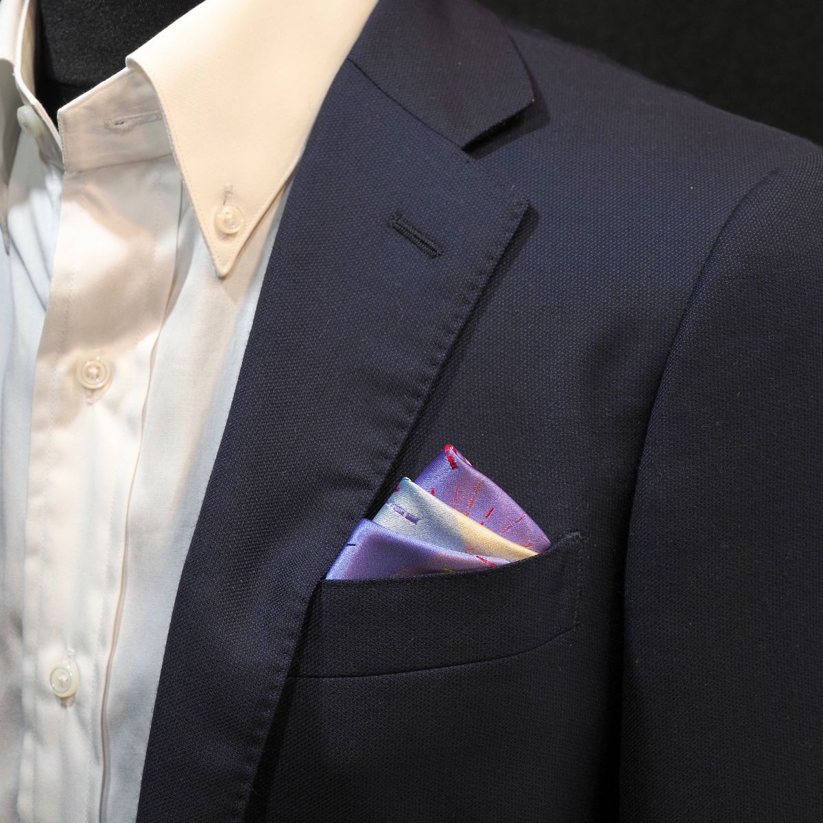 VANNERS Silk ポケットチーフ