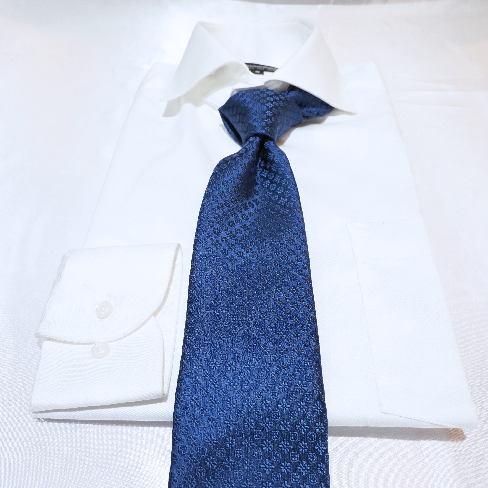 オリジナルソリッドタイ【花紺】