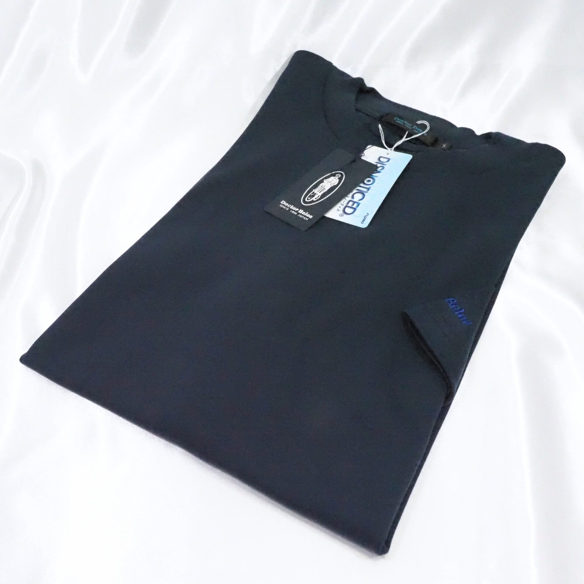 【半袖 S】N325112 ドレスTシャツ　ネイビー