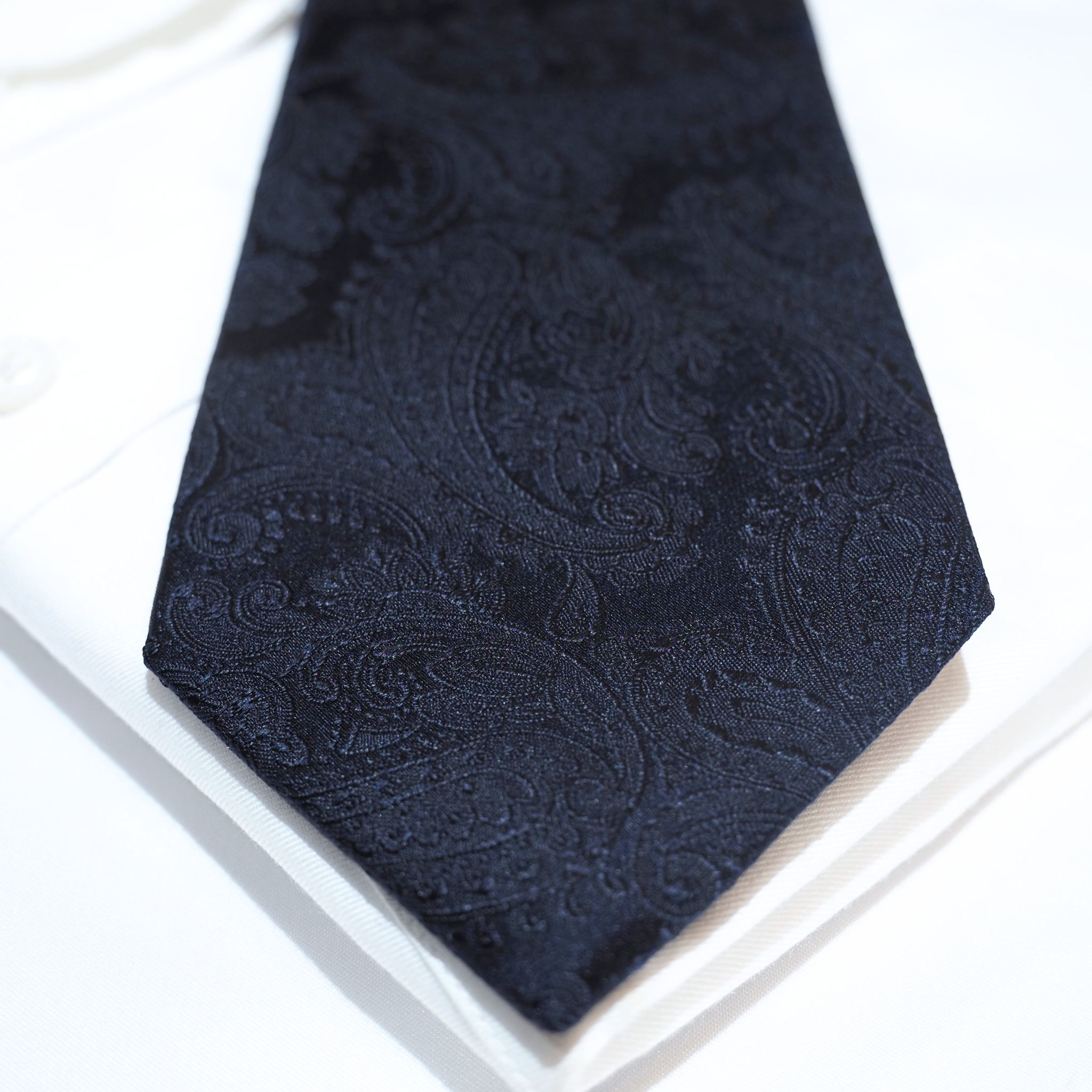 オリジナルソリッドタイ【濃紺】④