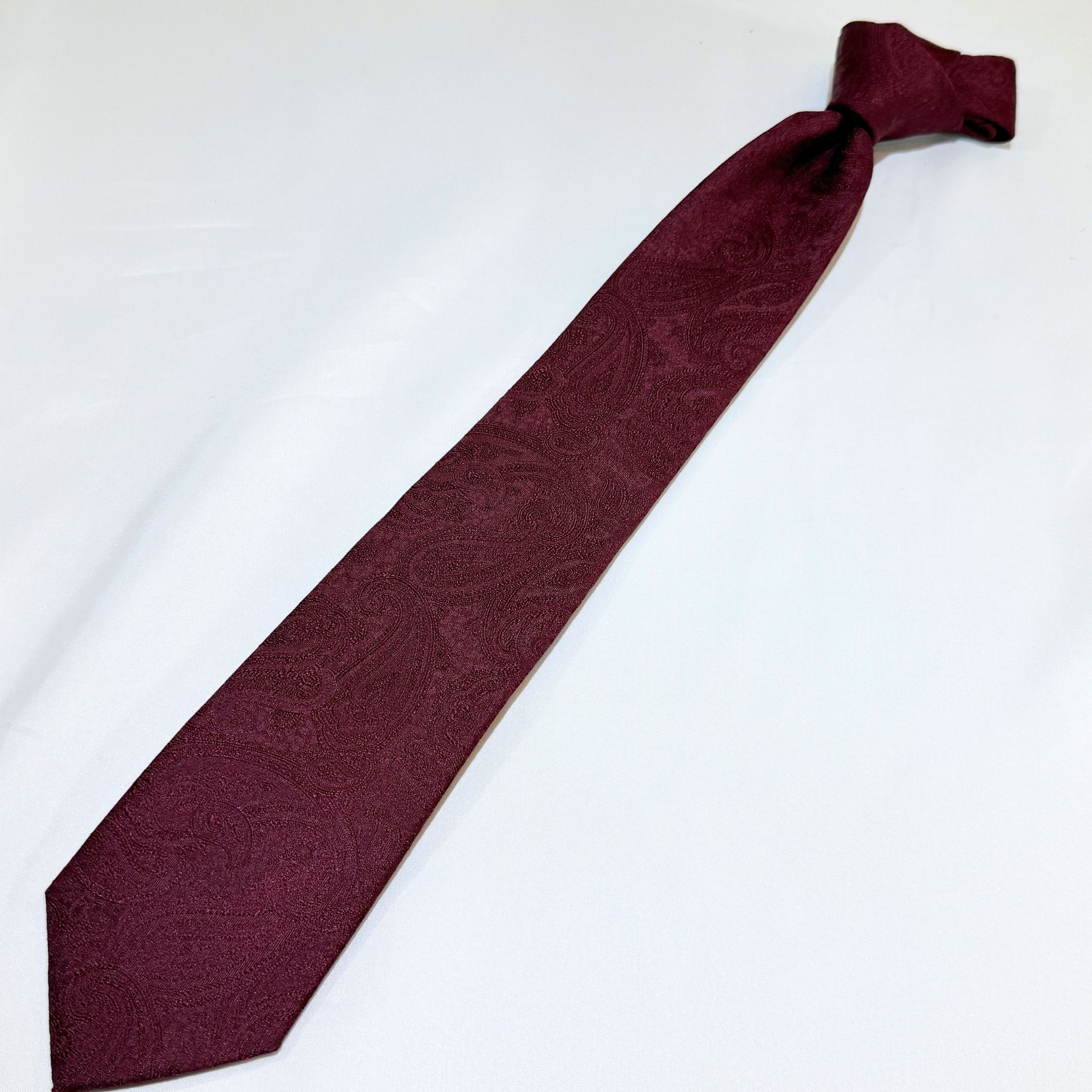 オリジナルソリッドタイ【エンジ】③