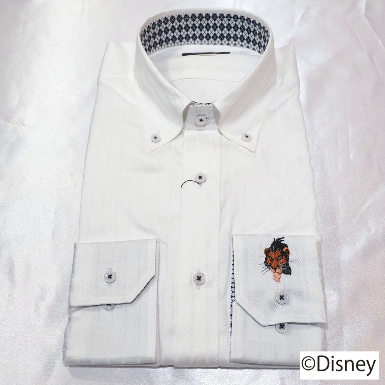 【Disney】ライオン・キング/刺繍ワイシャツ　【L】