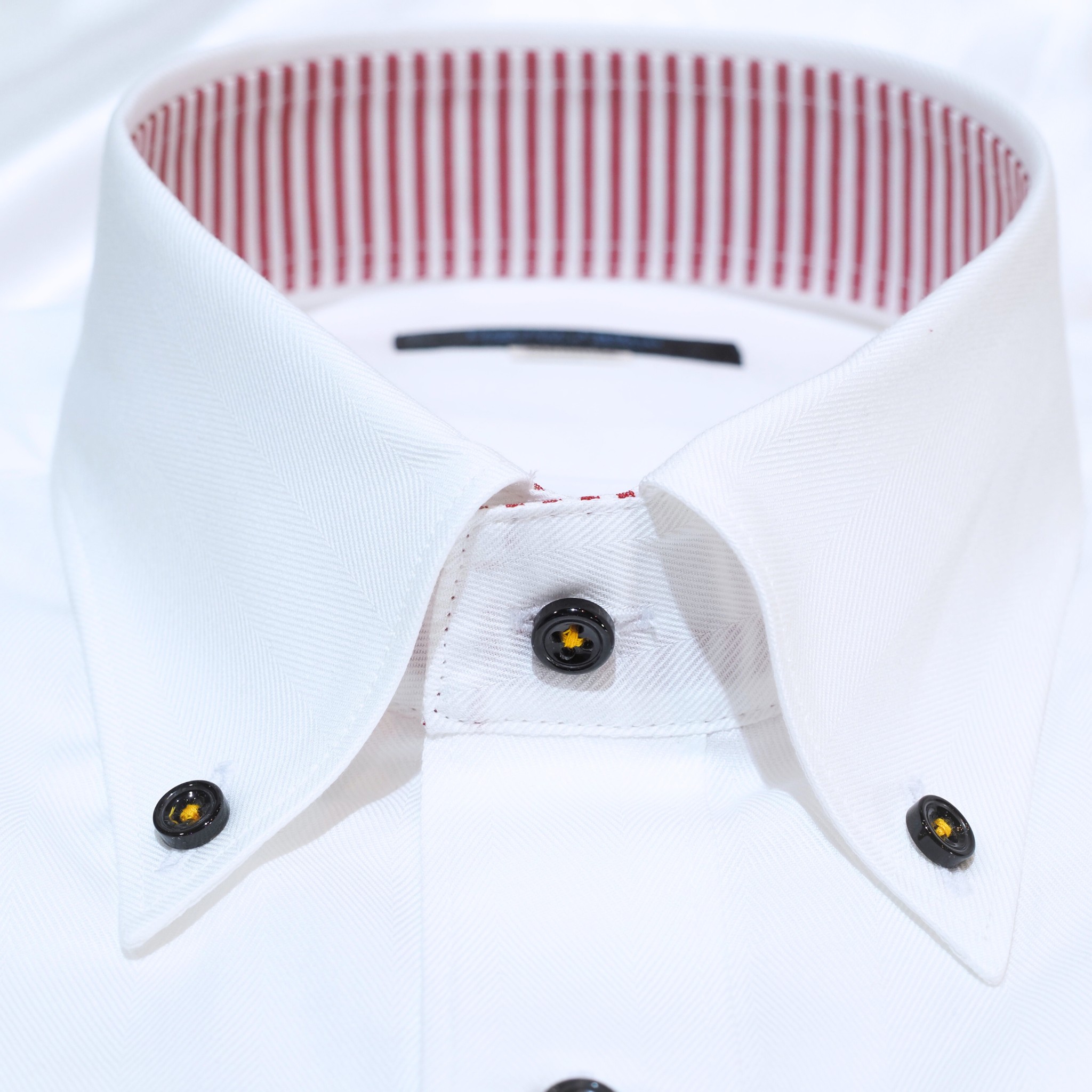 【Disney／ミッキー】刺繍ワイシャツ LLサイズ