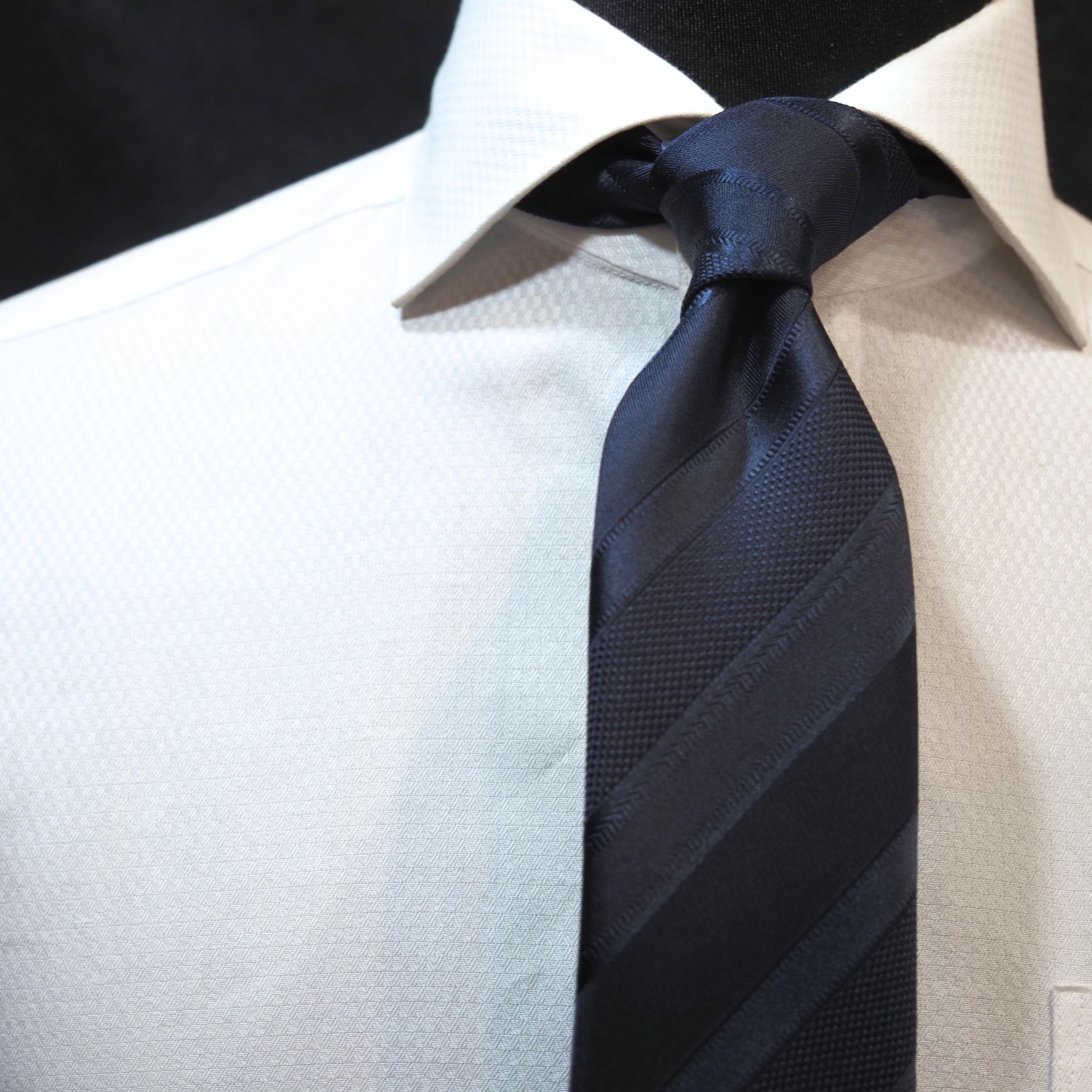 オリジナルソリッドタイ【濃紺】⑨