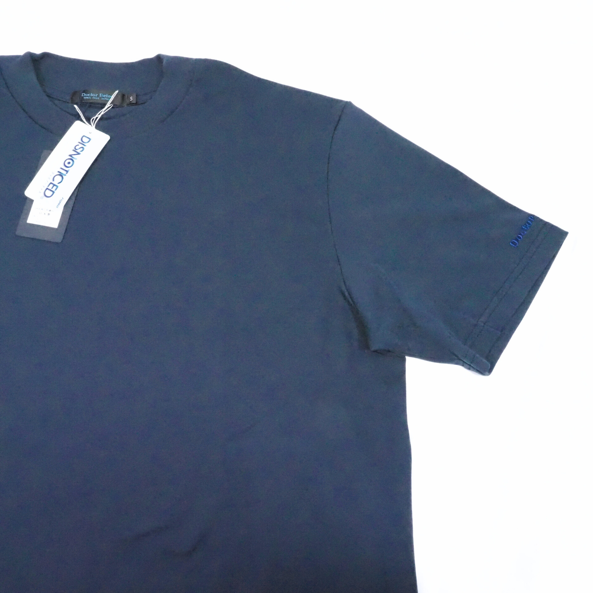 【半袖 S】N325112 ドレスTシャツ　ネイビー