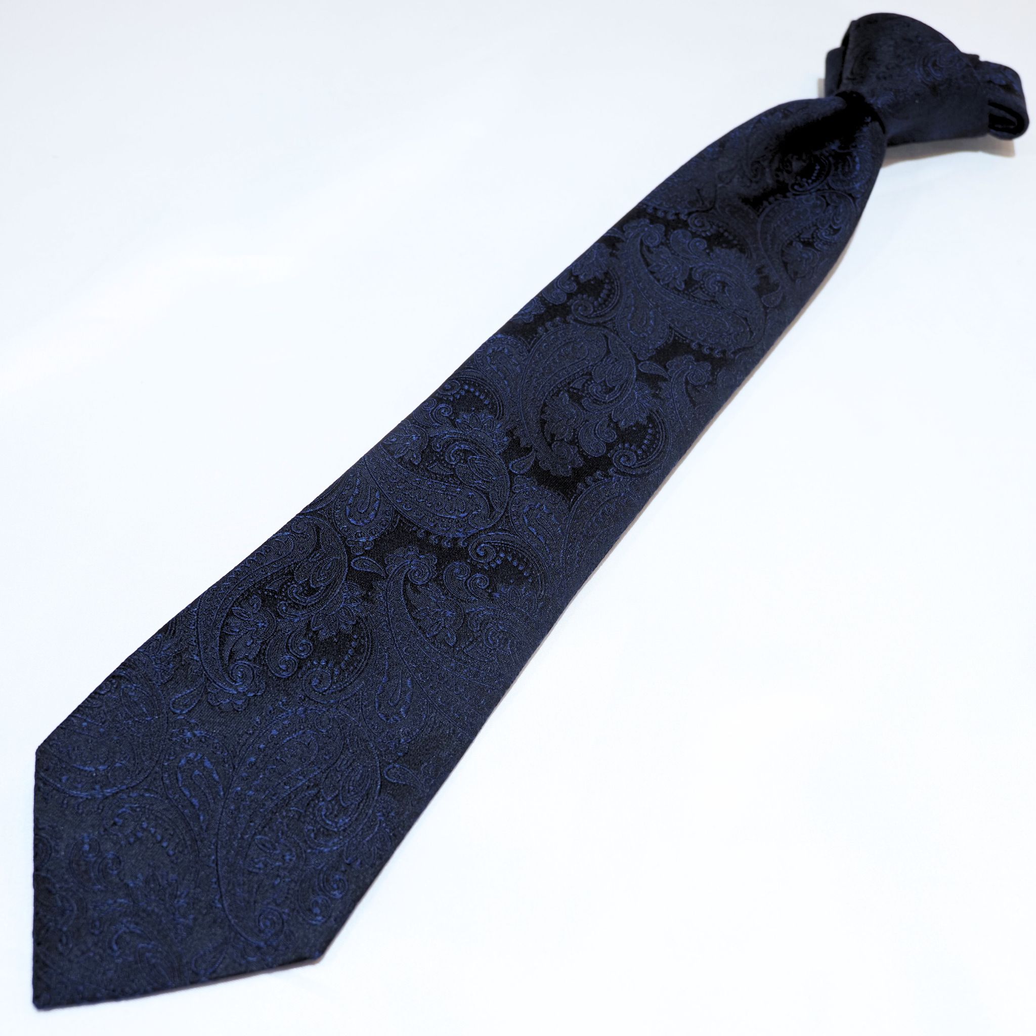 オリジナルソリッドタイ【紺】⑧