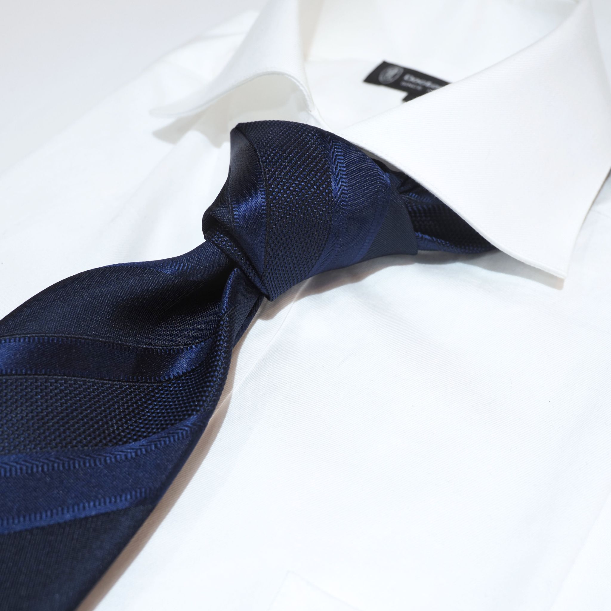 オリジナルソリッドタイ【紺】⑨