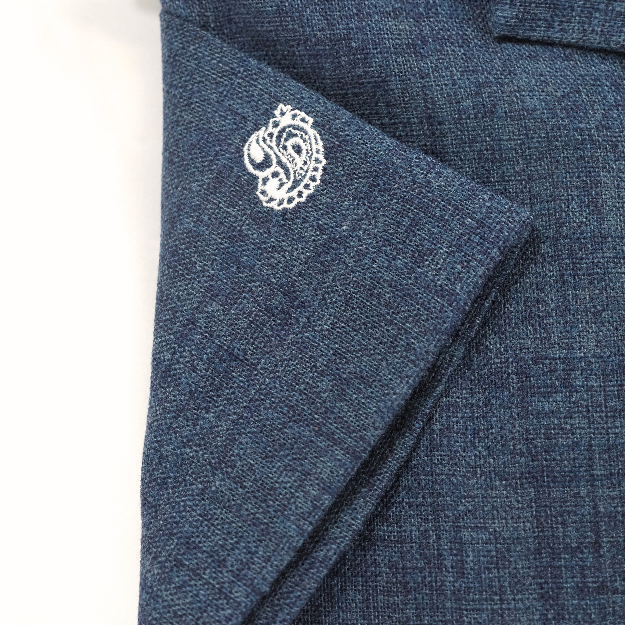 【開襟シャツ 半袖 M】 N325108 ネイビー