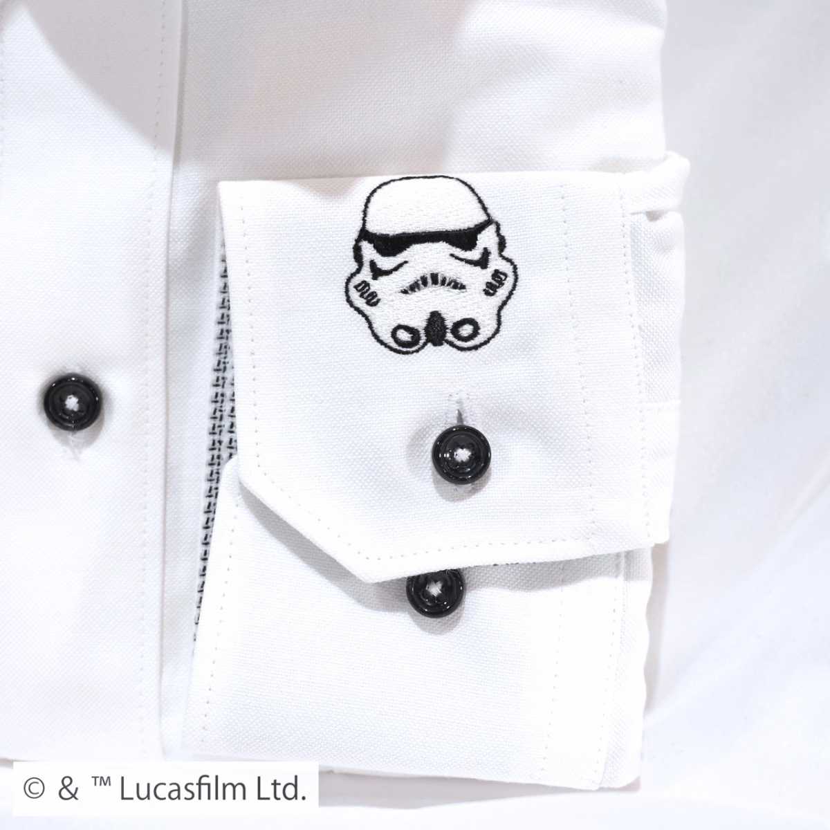 【STAR WARS / ストームトルーパー】長袖ワイシャツ3Lサイズ