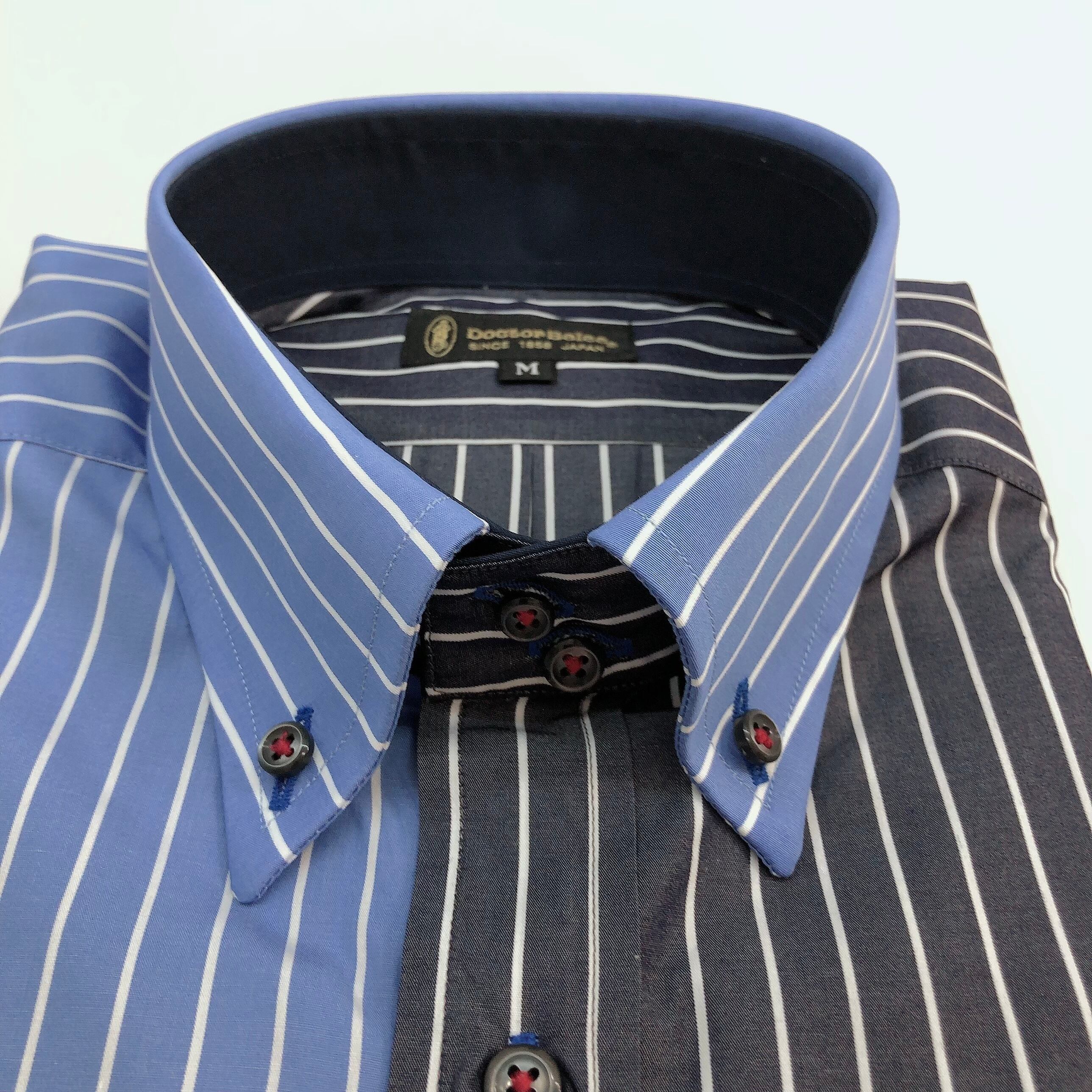 長袖クレイジーシャツ【M】3329