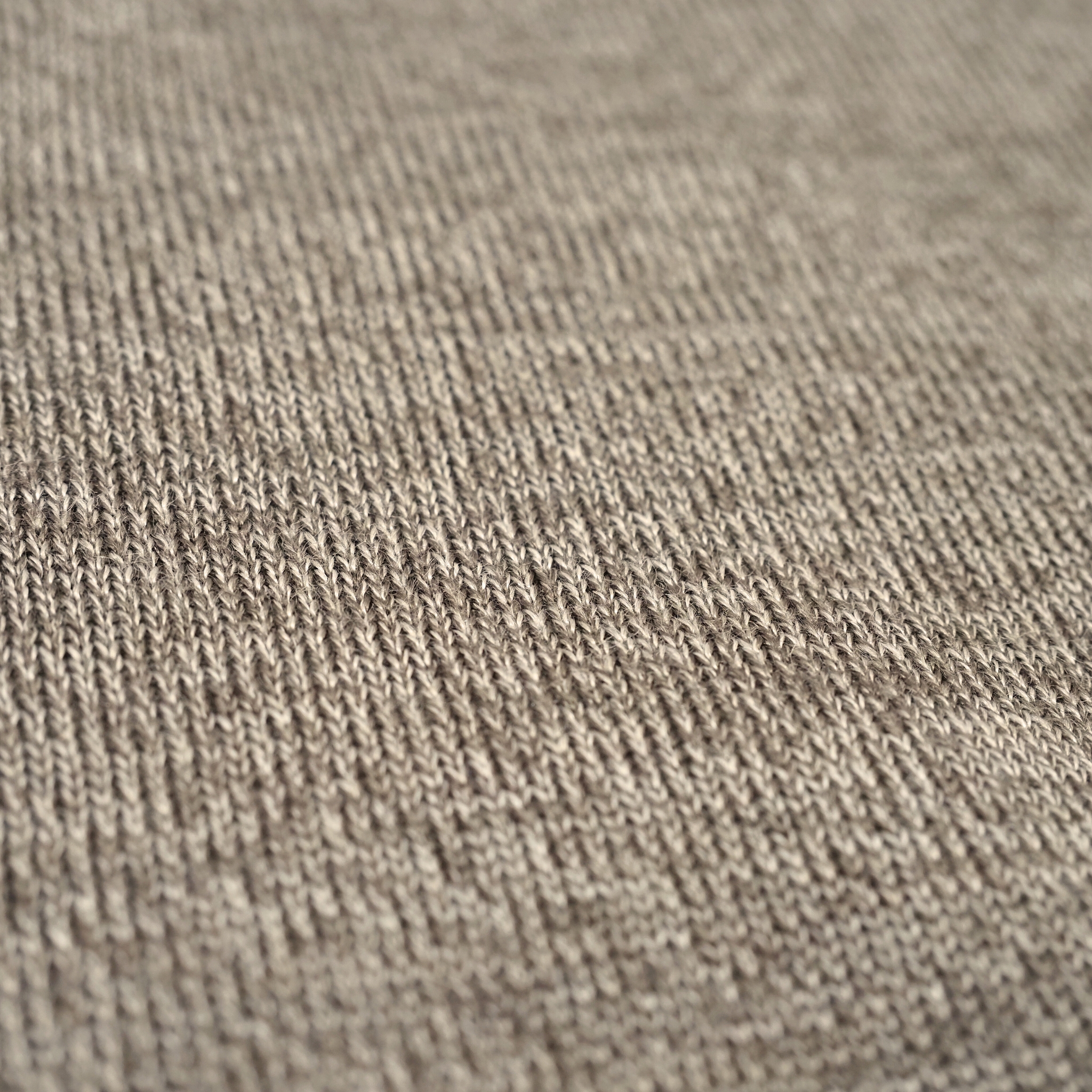 【オリジナルモックネックニット Mサイズ】ベージュ KN5101-25DB-3