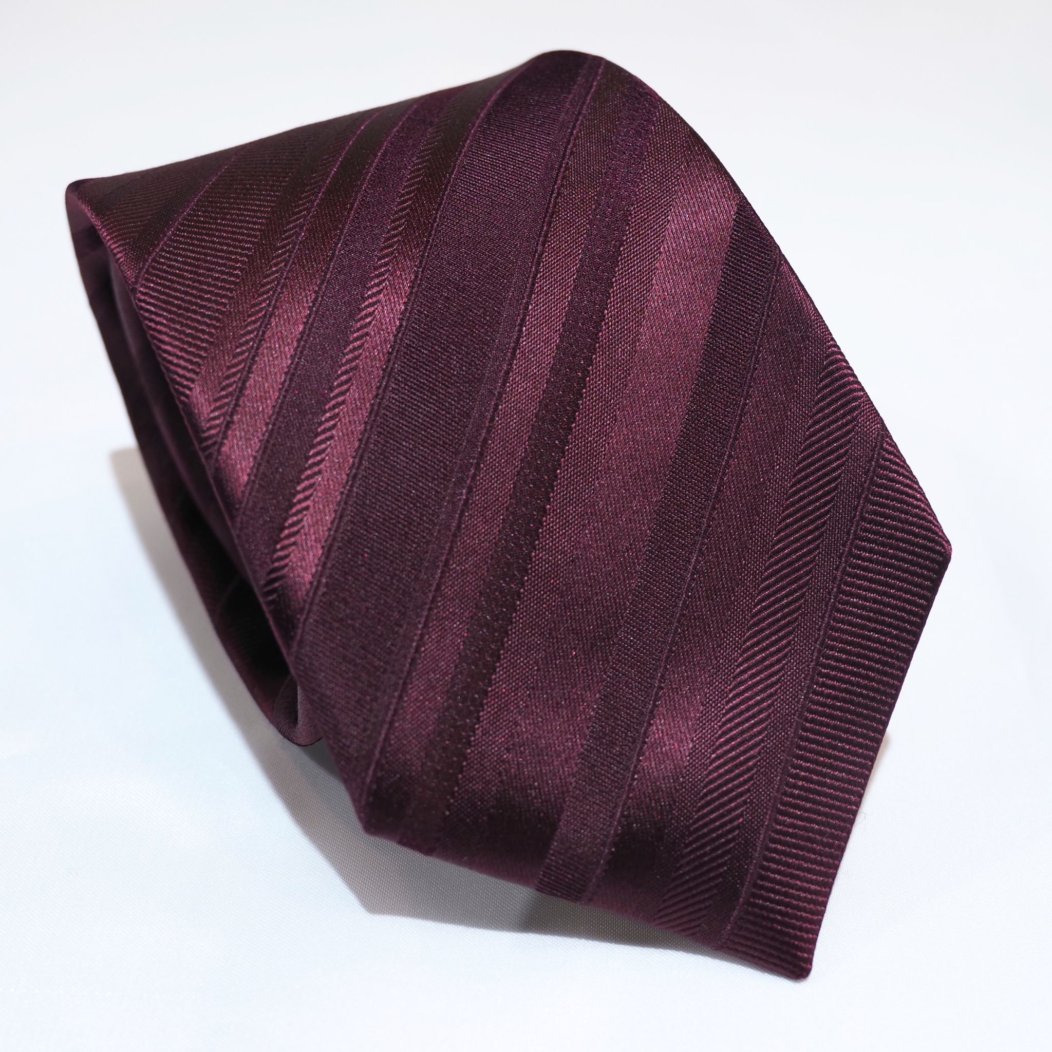 オリジナルソリッドタイ【エンジ】①