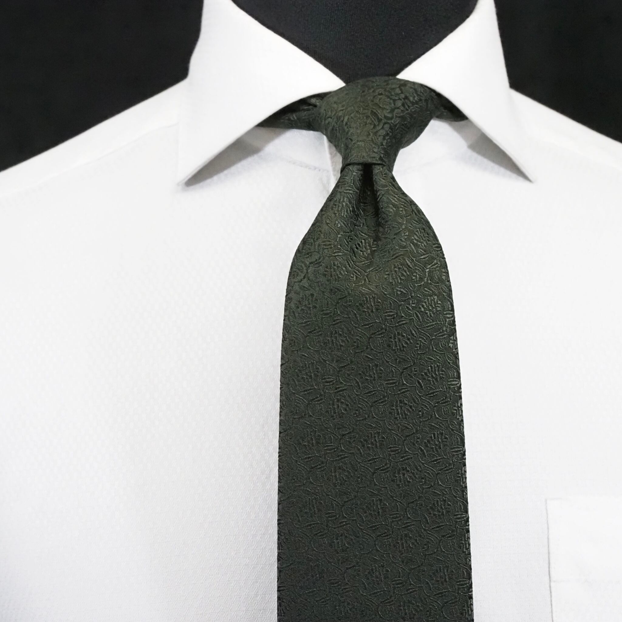 オリジナルソリッドタイ【深緑】