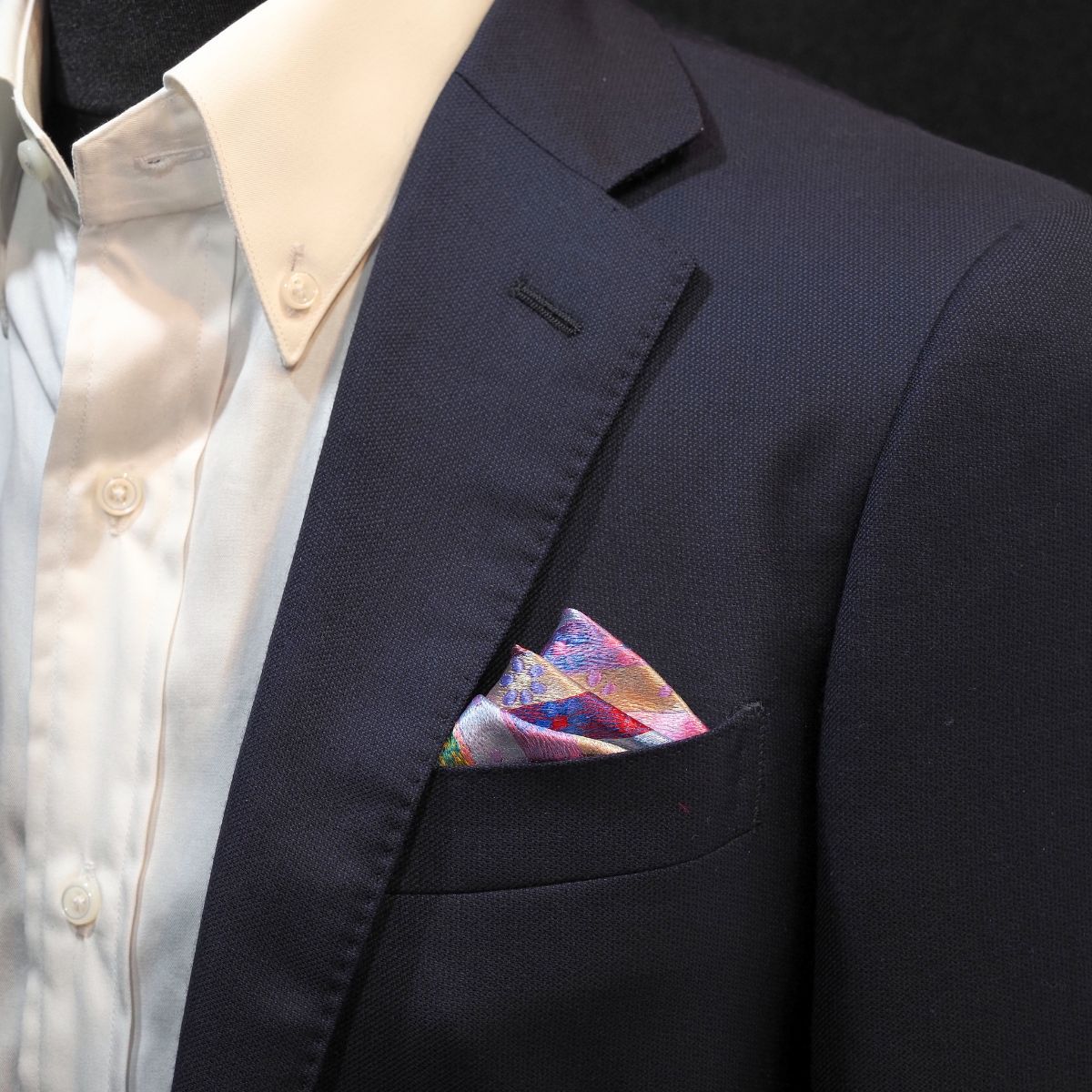 VANNERS Silk ポケットチーフ