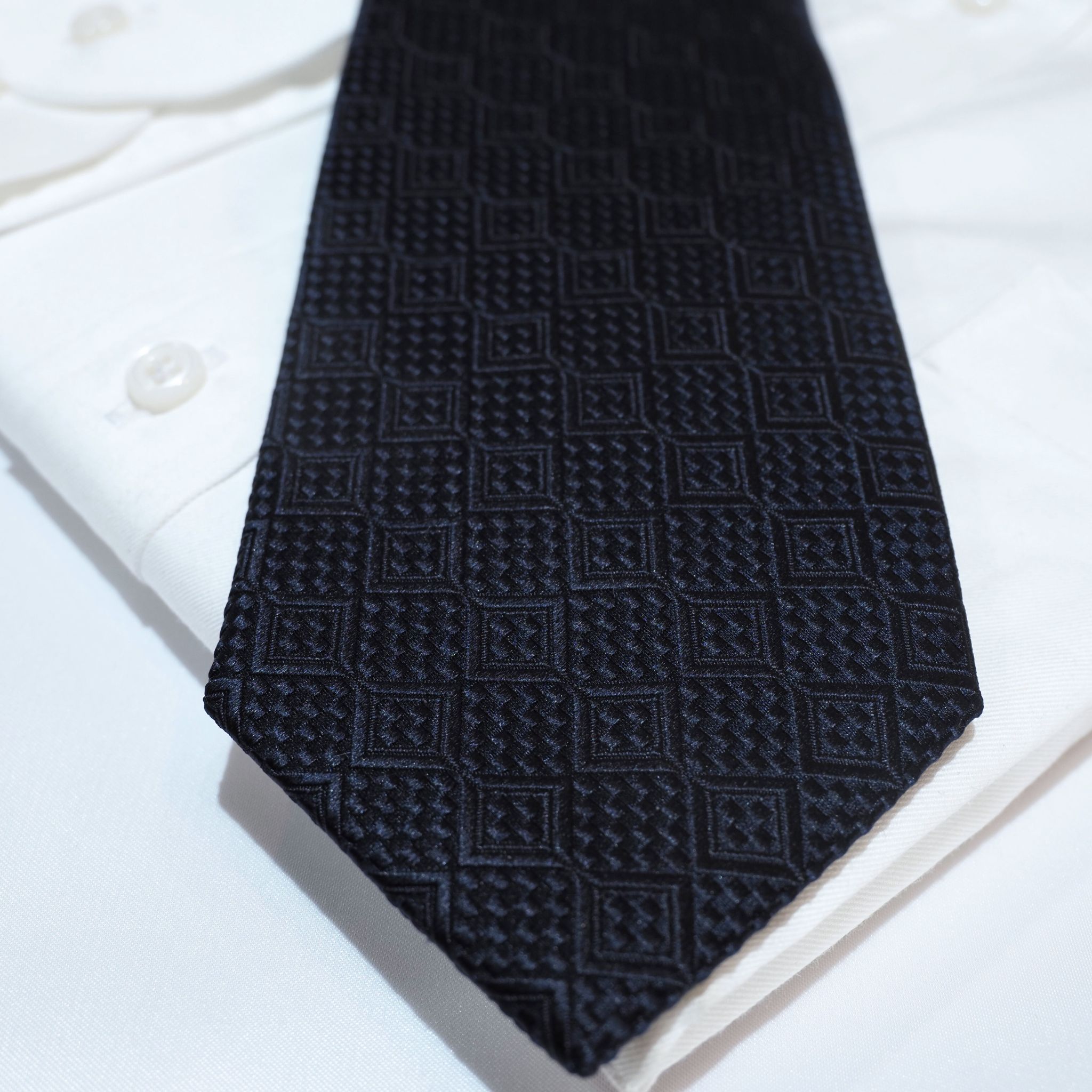 オリジナルソリッドタイ【濃紺】②