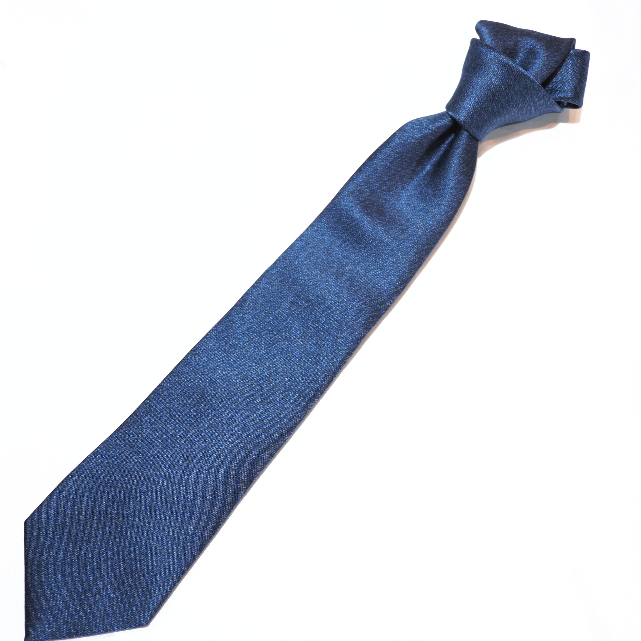 ゴールドネーム<6色メランジ> 紺