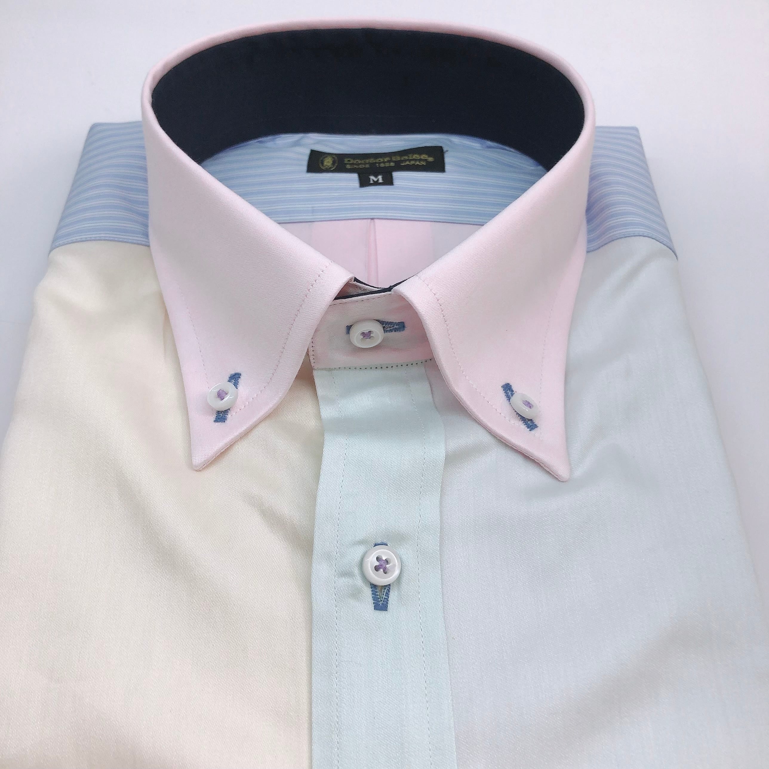 長袖クレイジーシャツ【L】3371