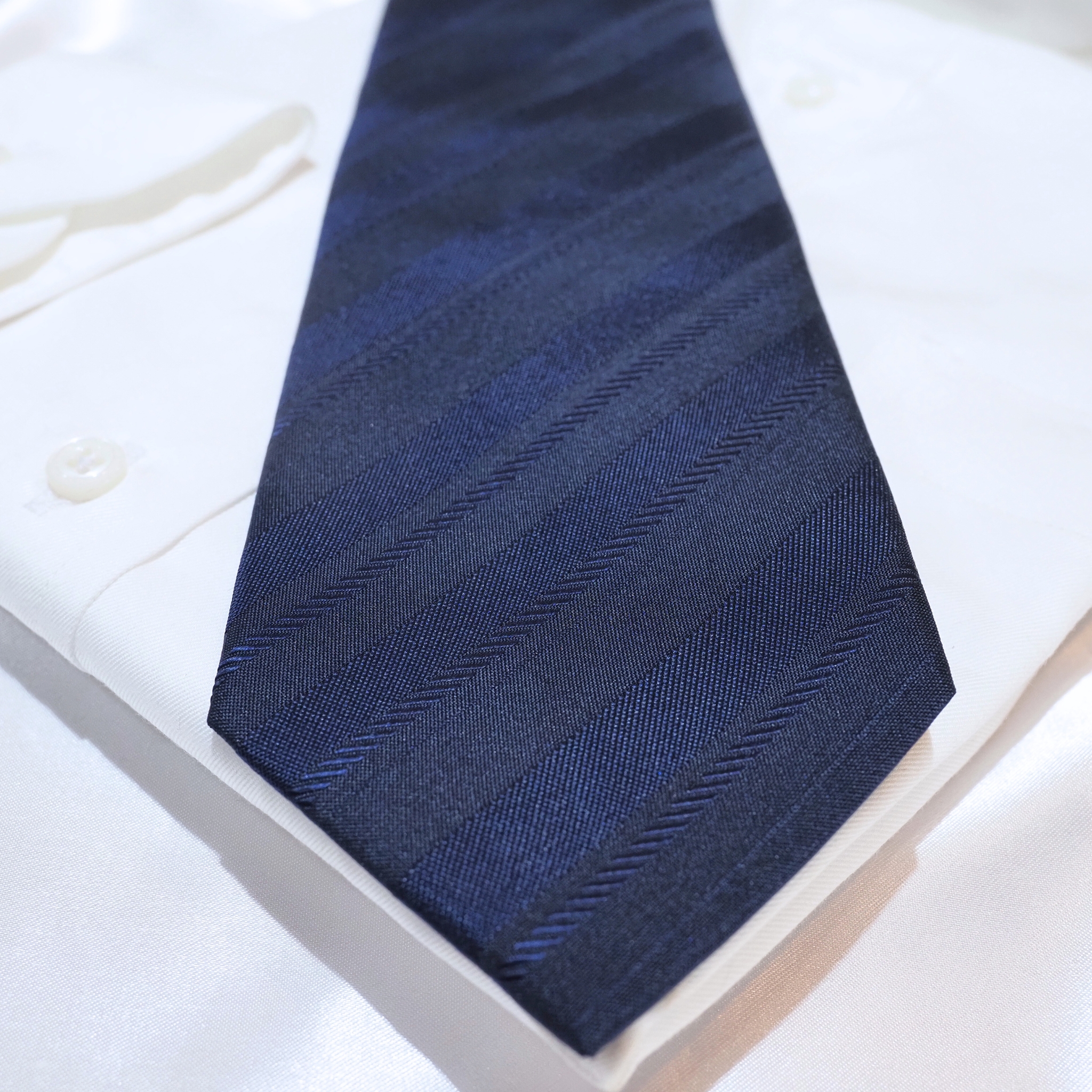 オリジナルソリッドタイ【紺】