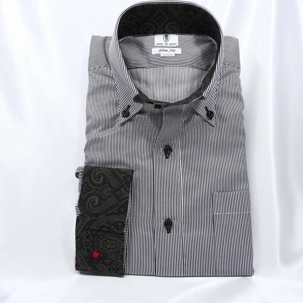 【七分袖 Mスリム】323811-1