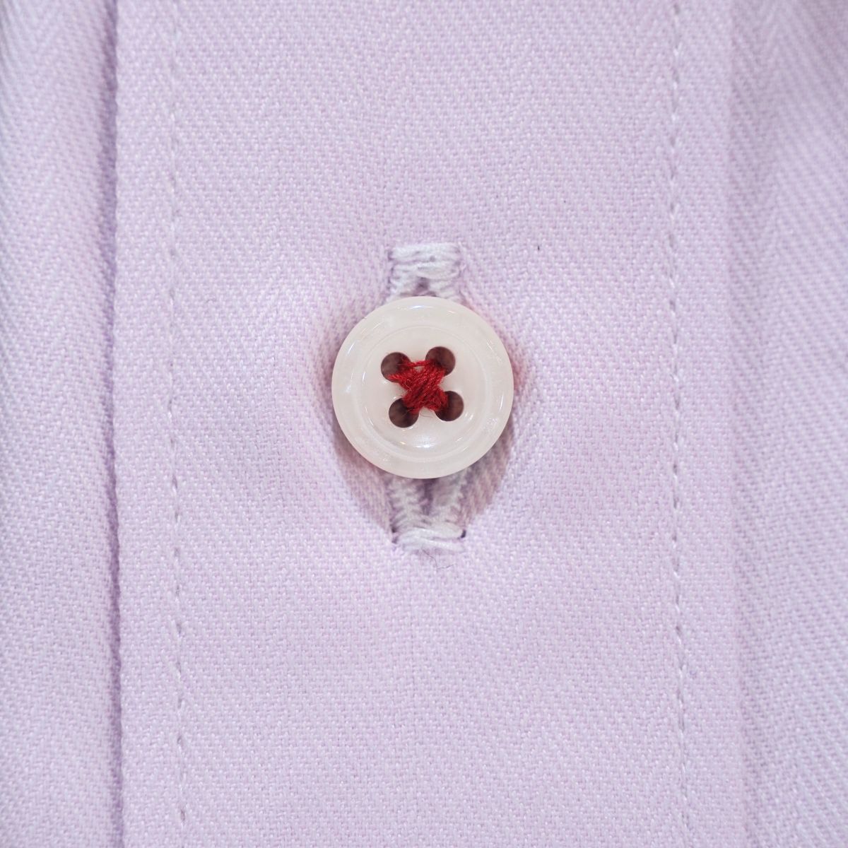 【長袖 S】左カフスピアスハート刺繍シャツ