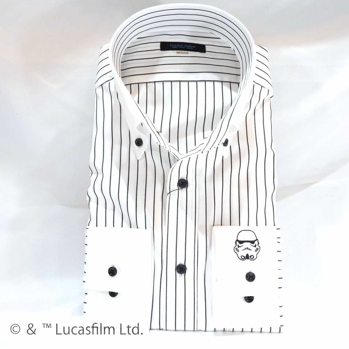 【STAR WARS / ストームトルーパー】長袖ワイシャツLサイズ