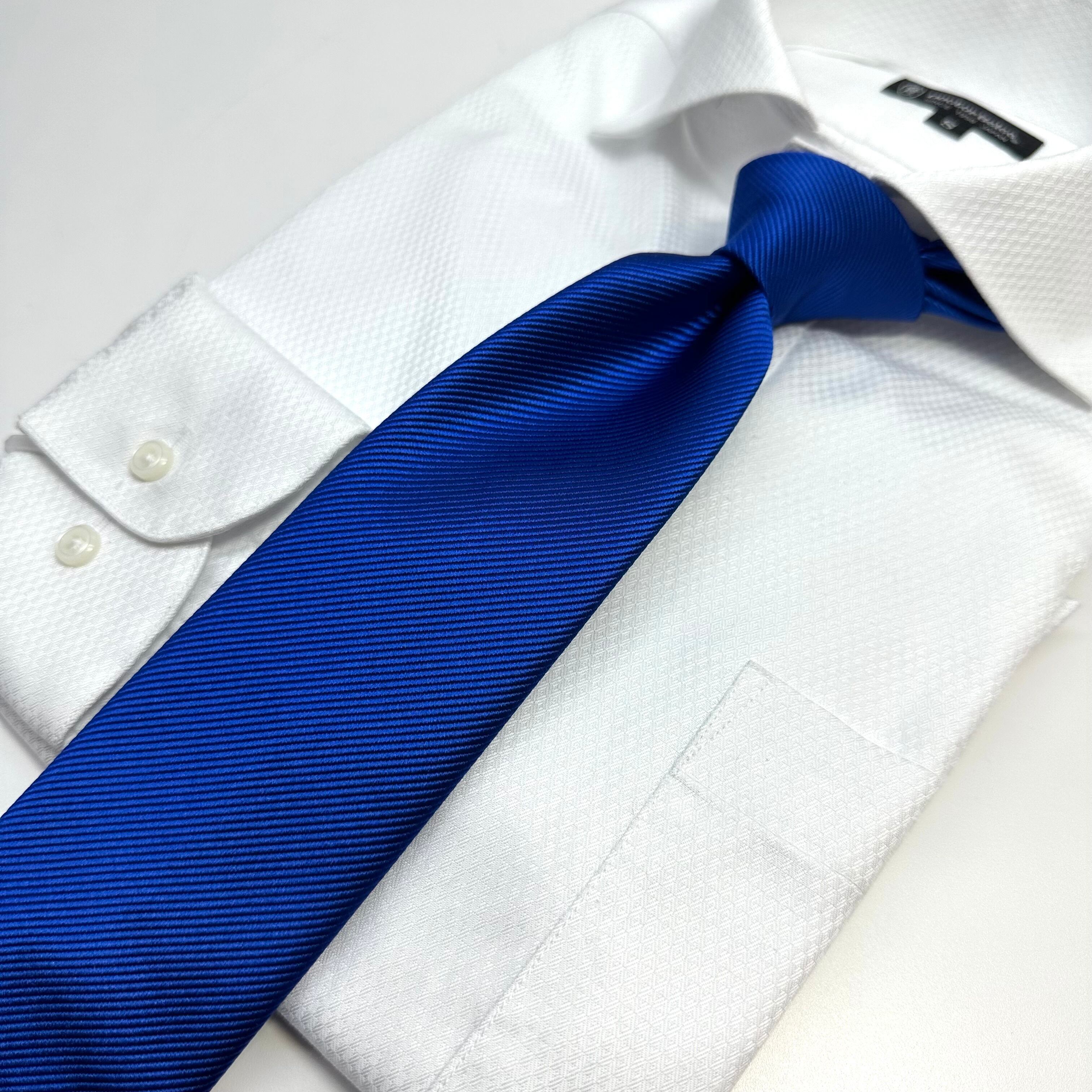 ソリッドタイ【青】