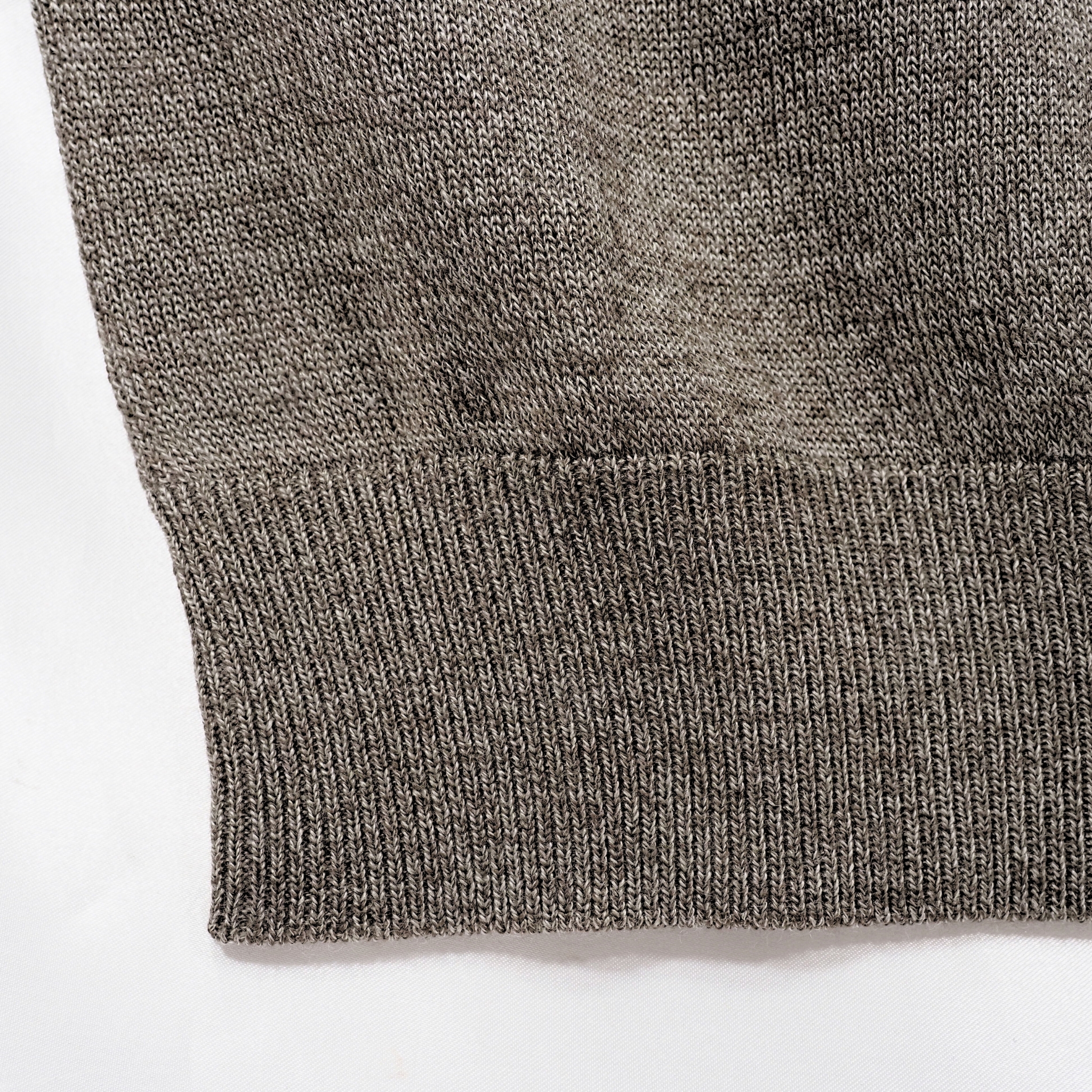 【オリジナルモックネックニット Lサイズ】ベージュ KN5101-25DB-3