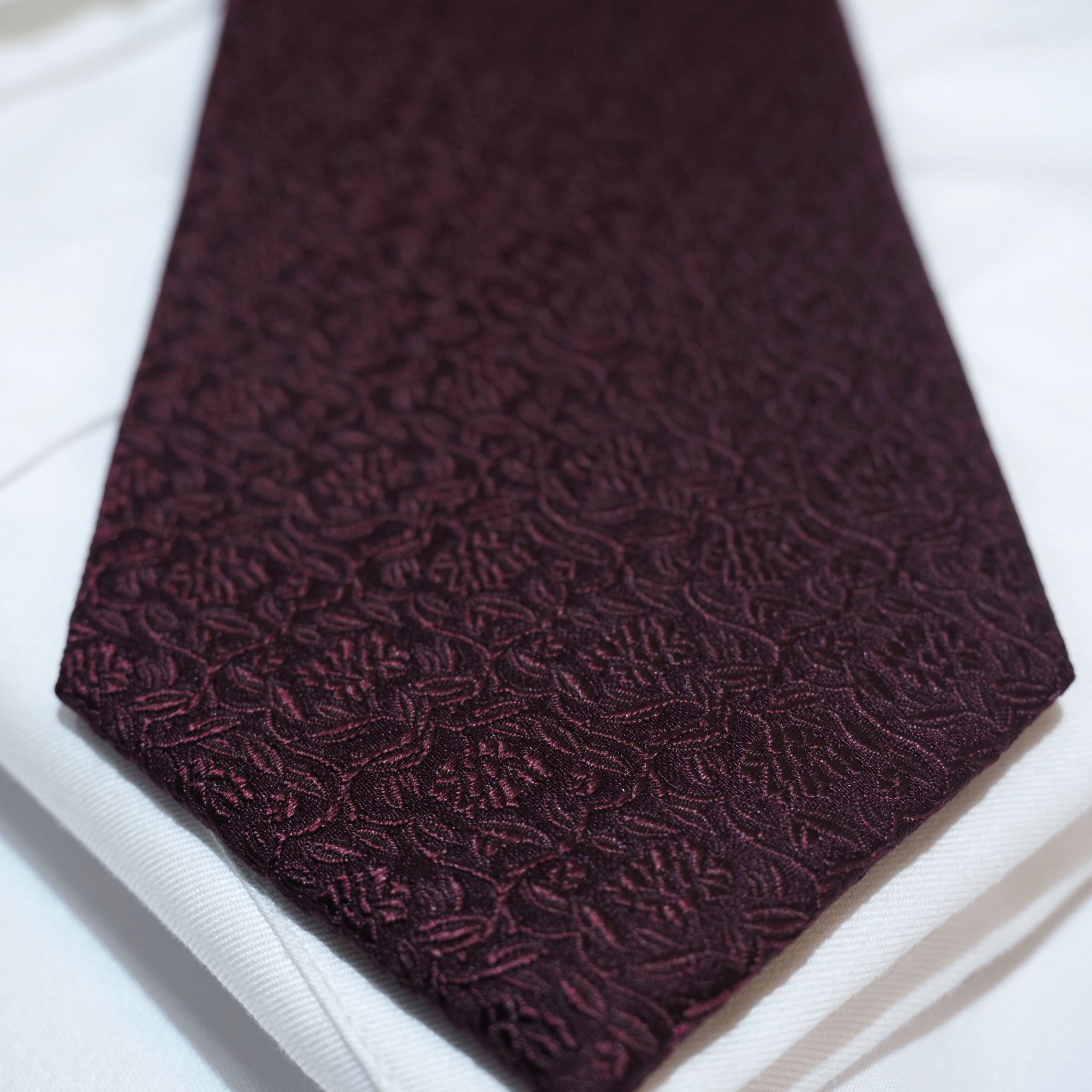 オリジナルソリッドタイ【エンジ】④