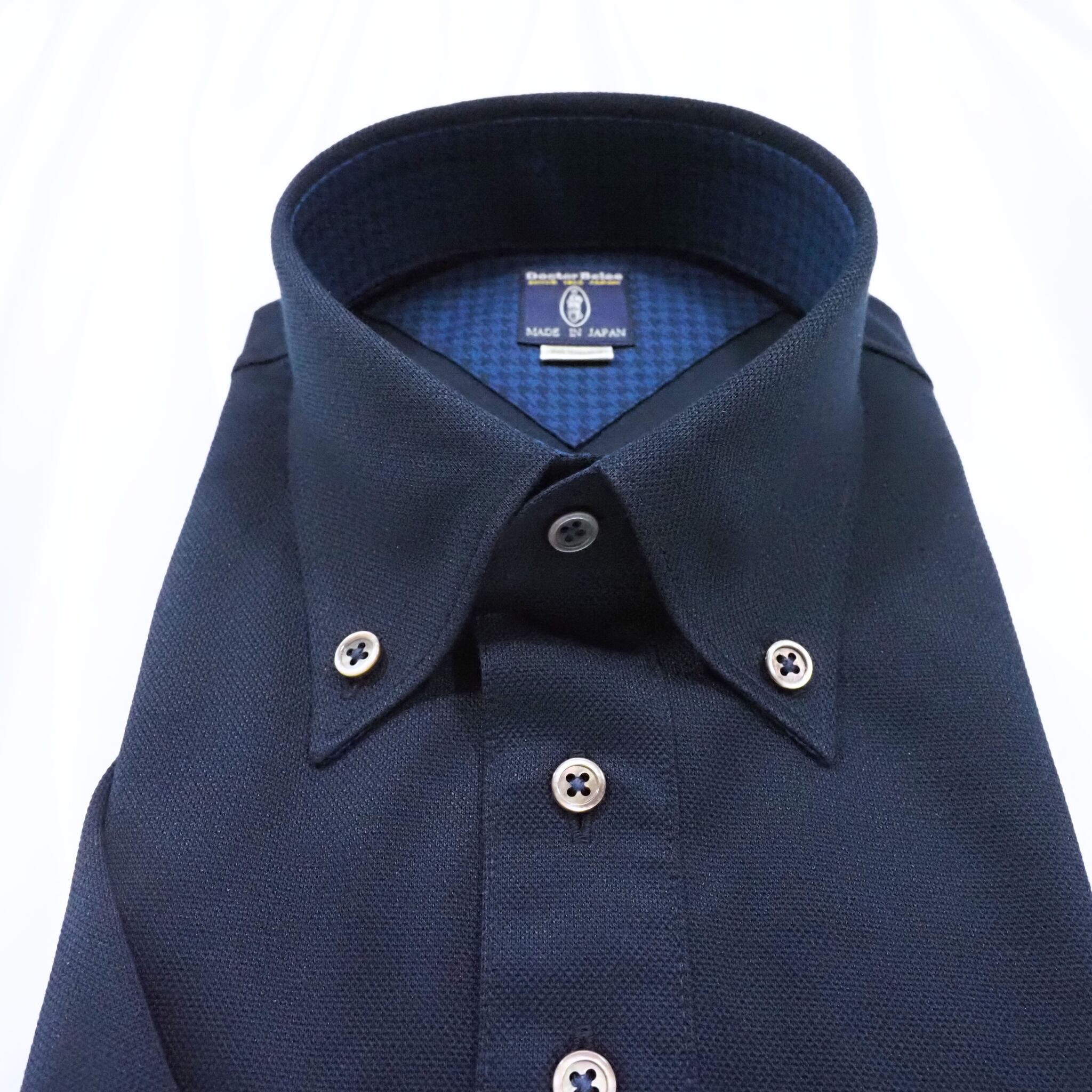 【半袖 M】ニットポロシャツ　324988-1 　ネイビー