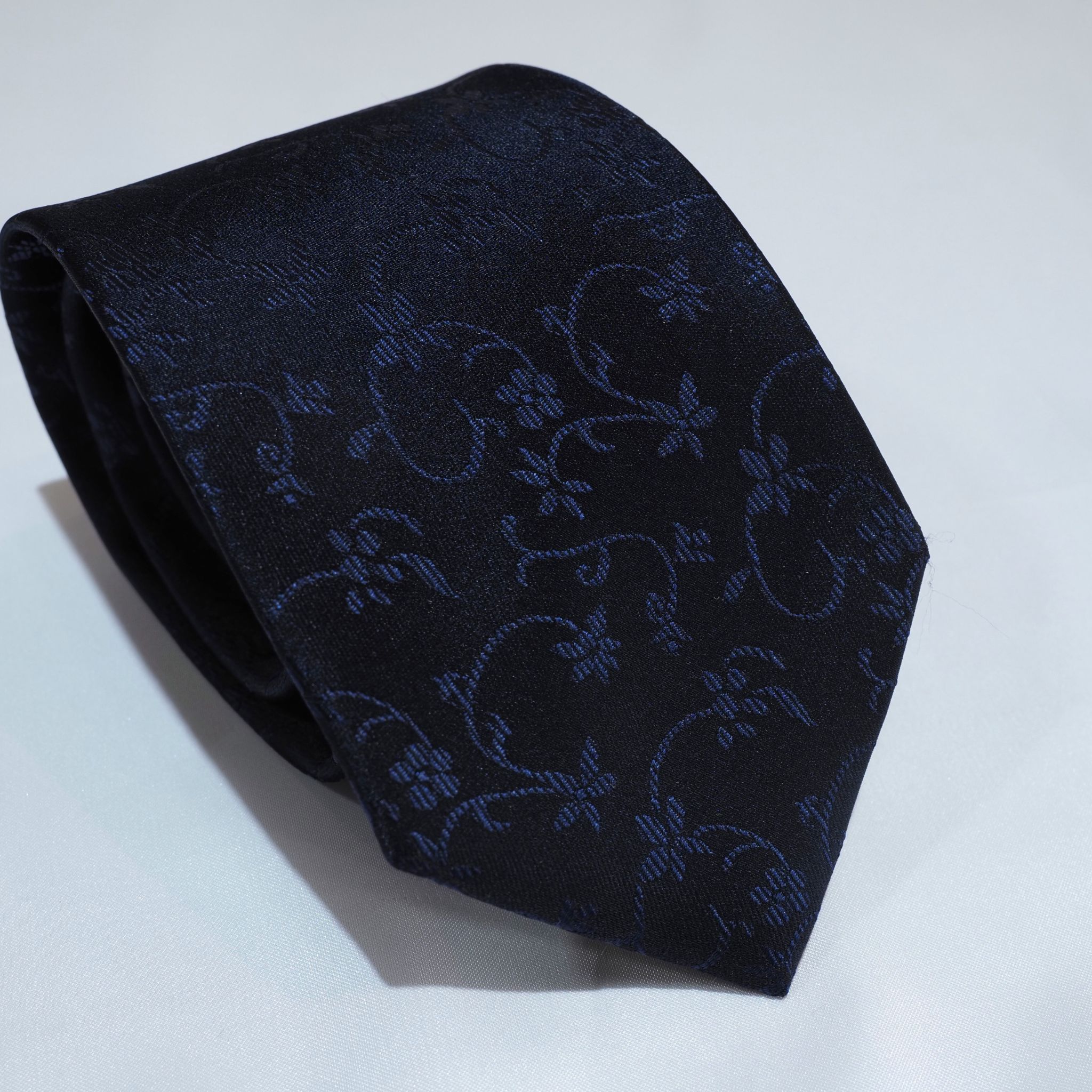 オリジナルソリッドタイ【紺】⑦