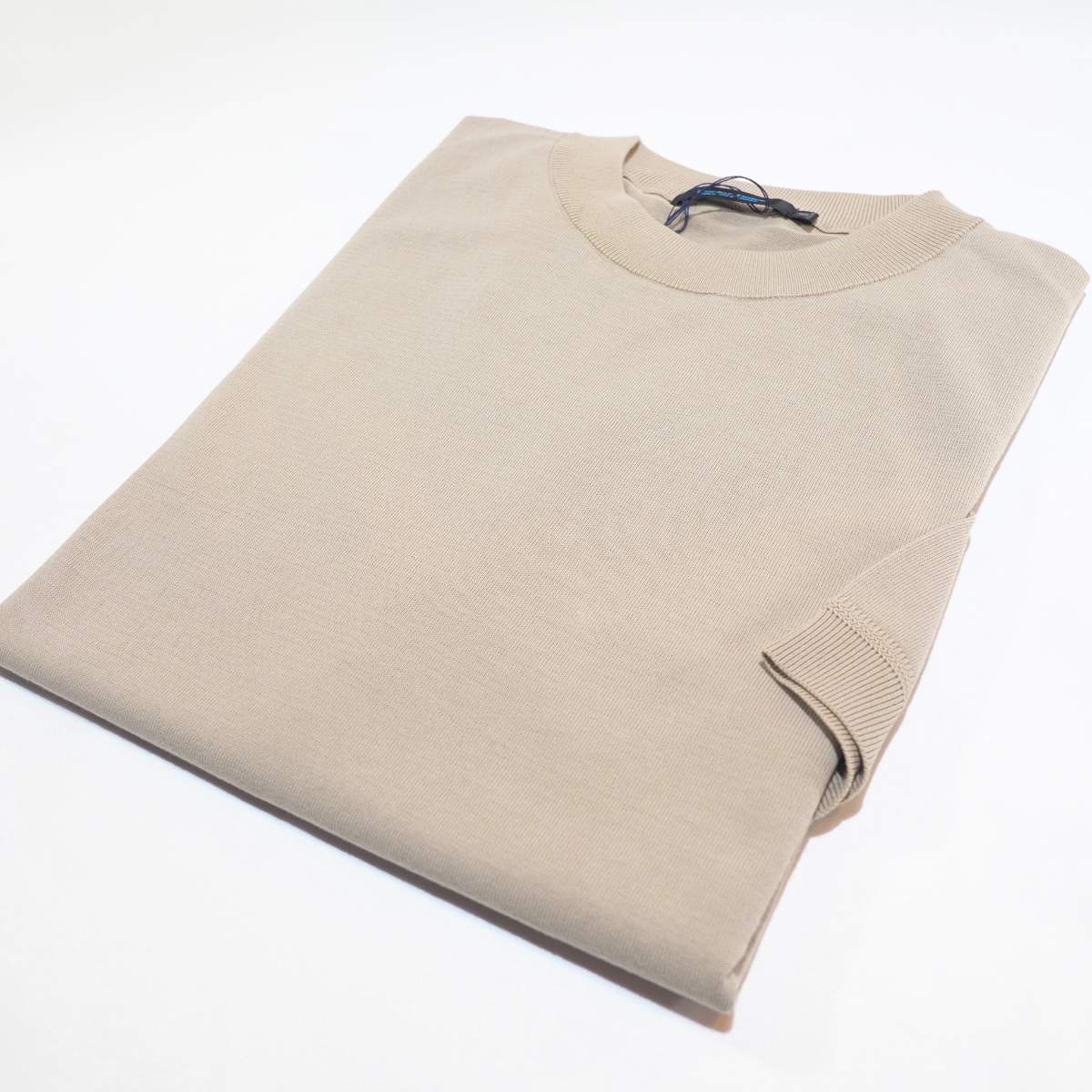 【半袖サマーニット クルーネック L】 KN6102-26DB-3