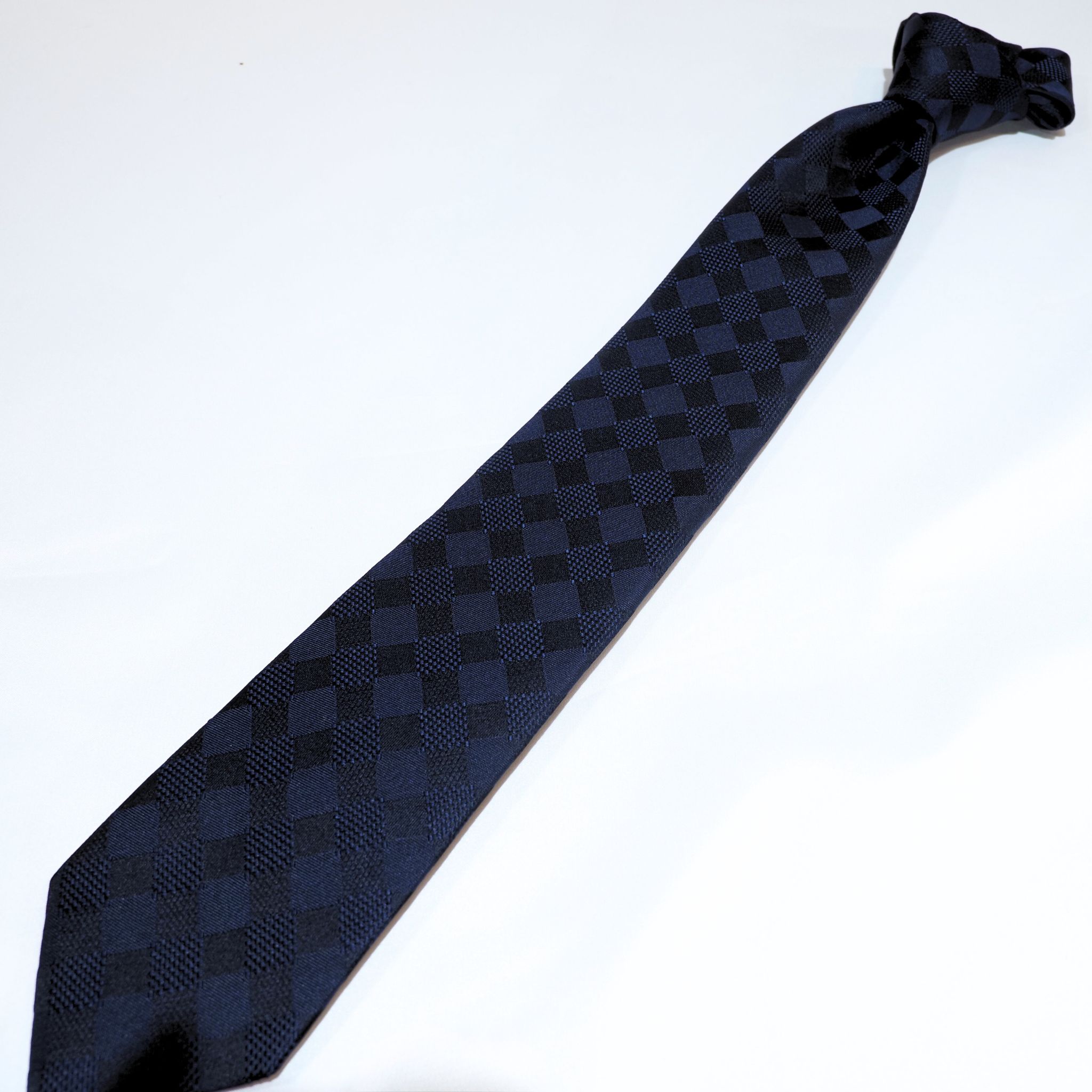 オリジナルソリッドタイ【紺】③