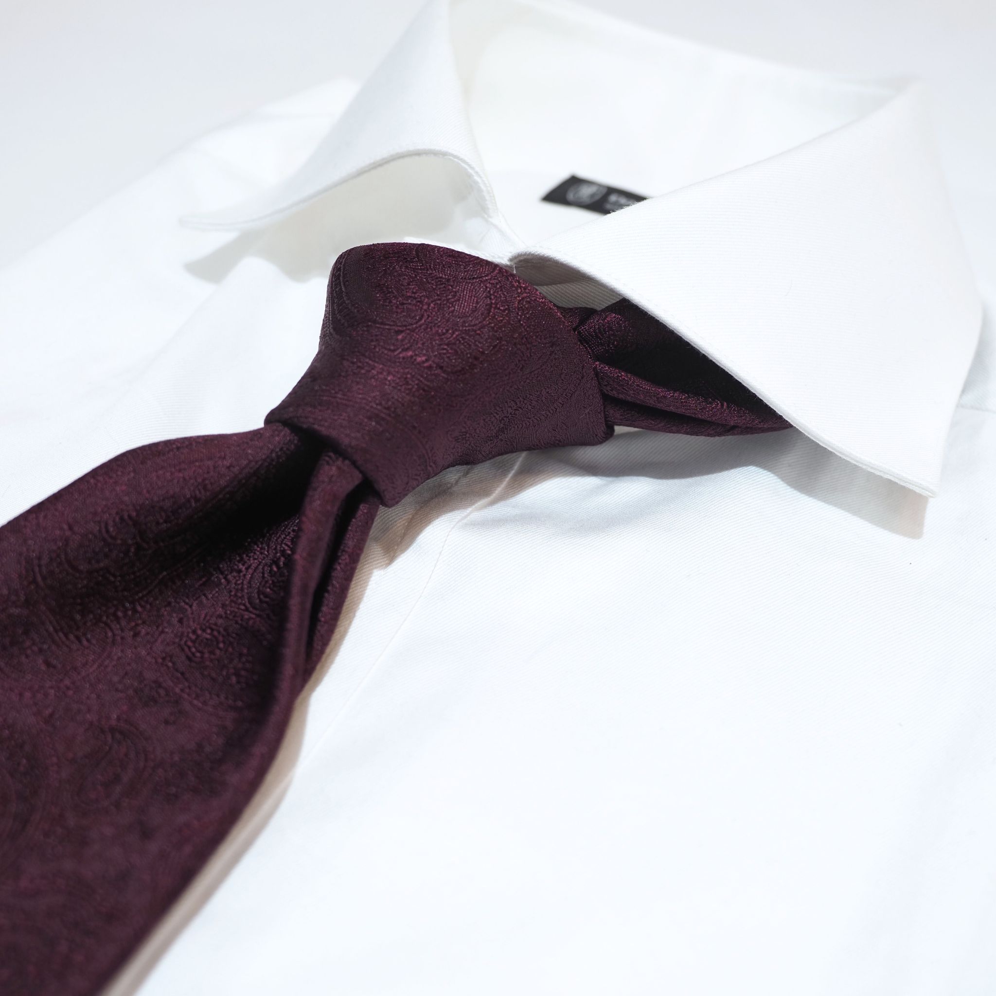 オリジナルソリッドタイ【エンジ】③