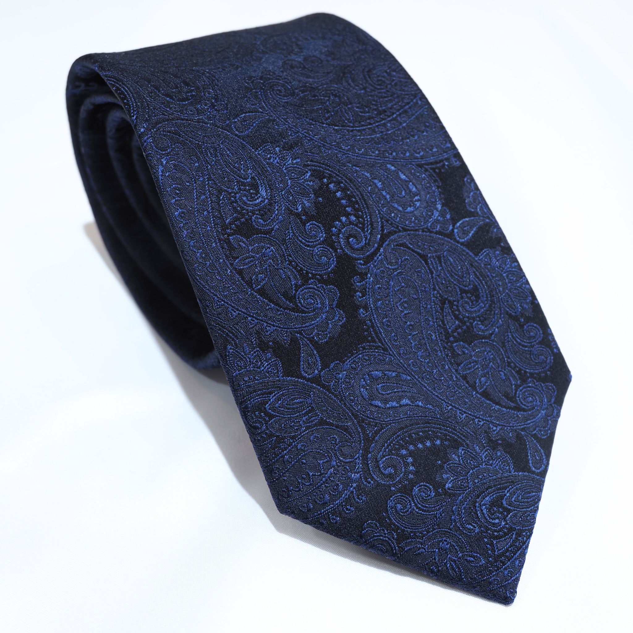 オリジナルソリッドタイ【紺】⑧