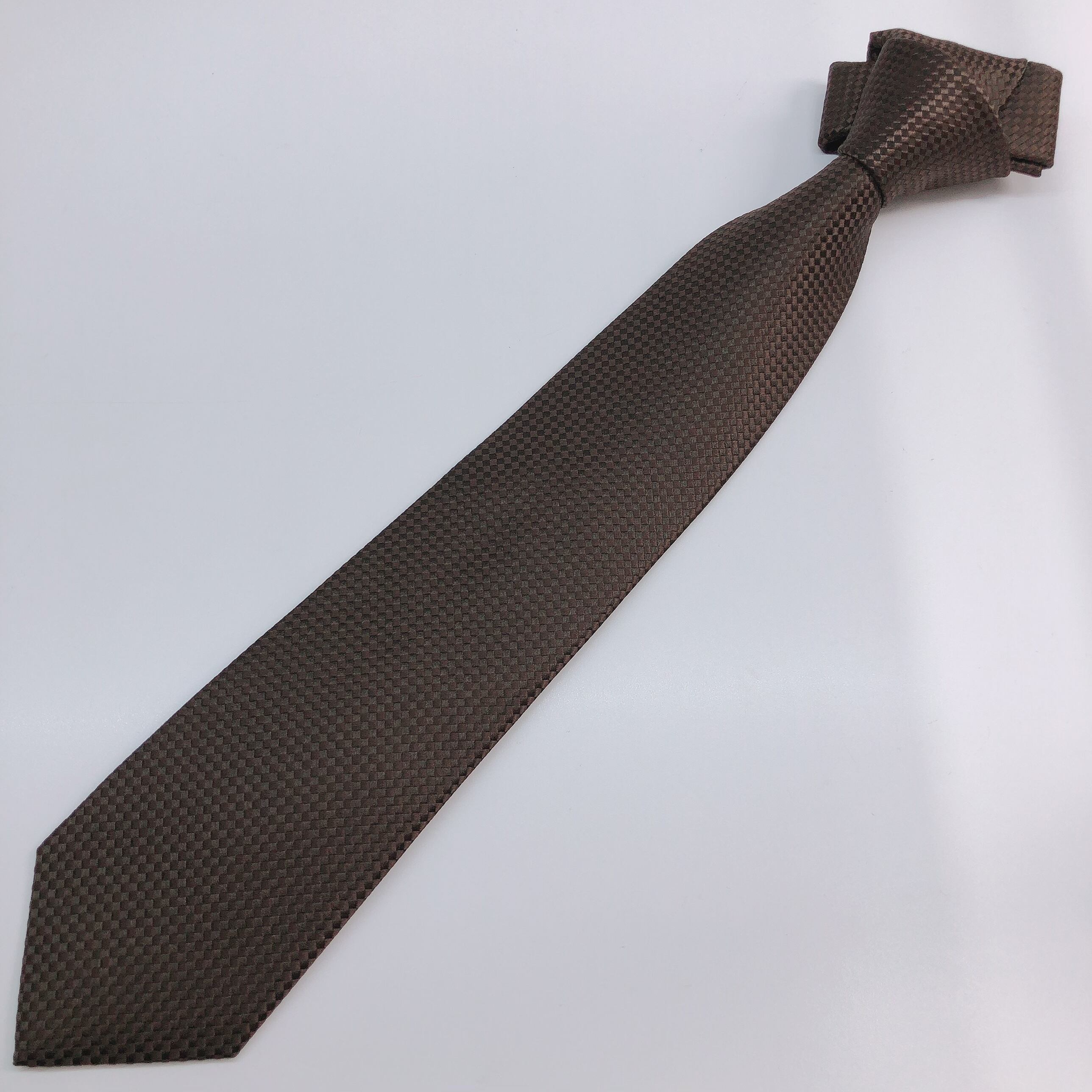 ソリッドタイ【ブラウン】