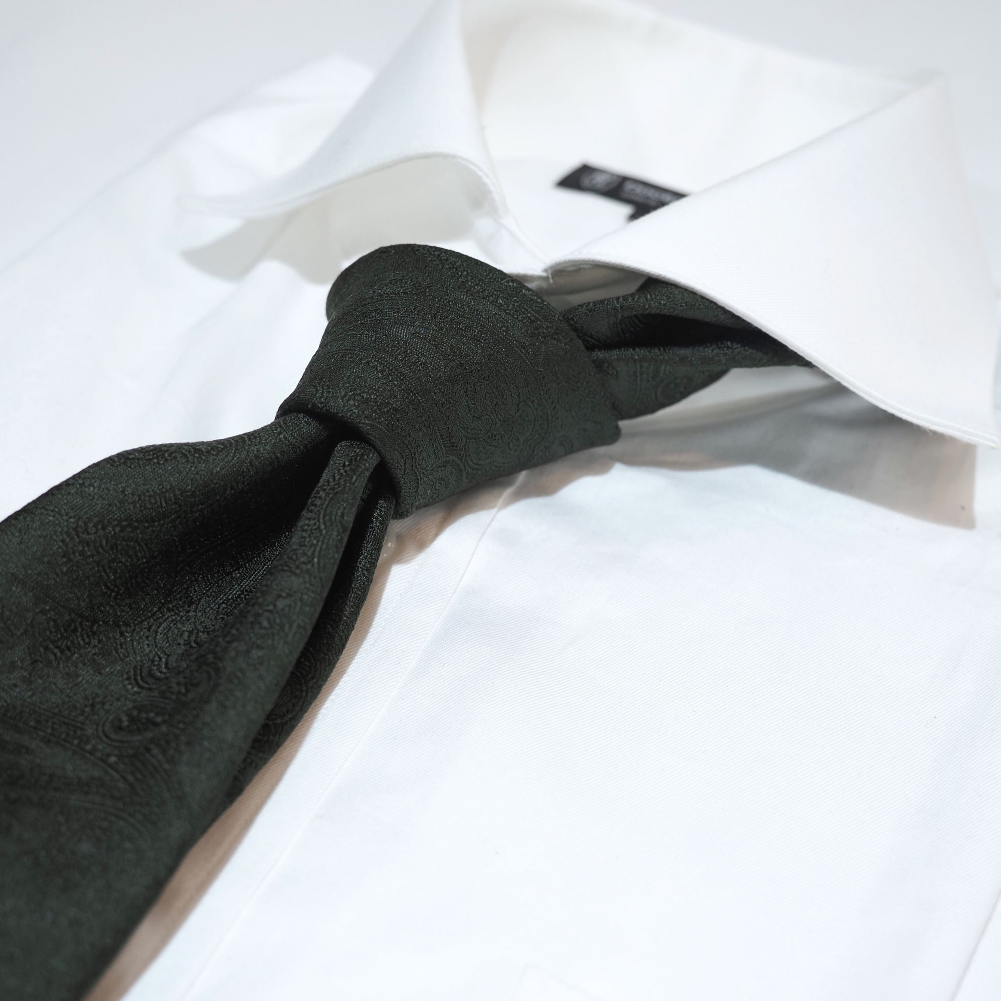 オリジナルソリッドタイ【深緑】①