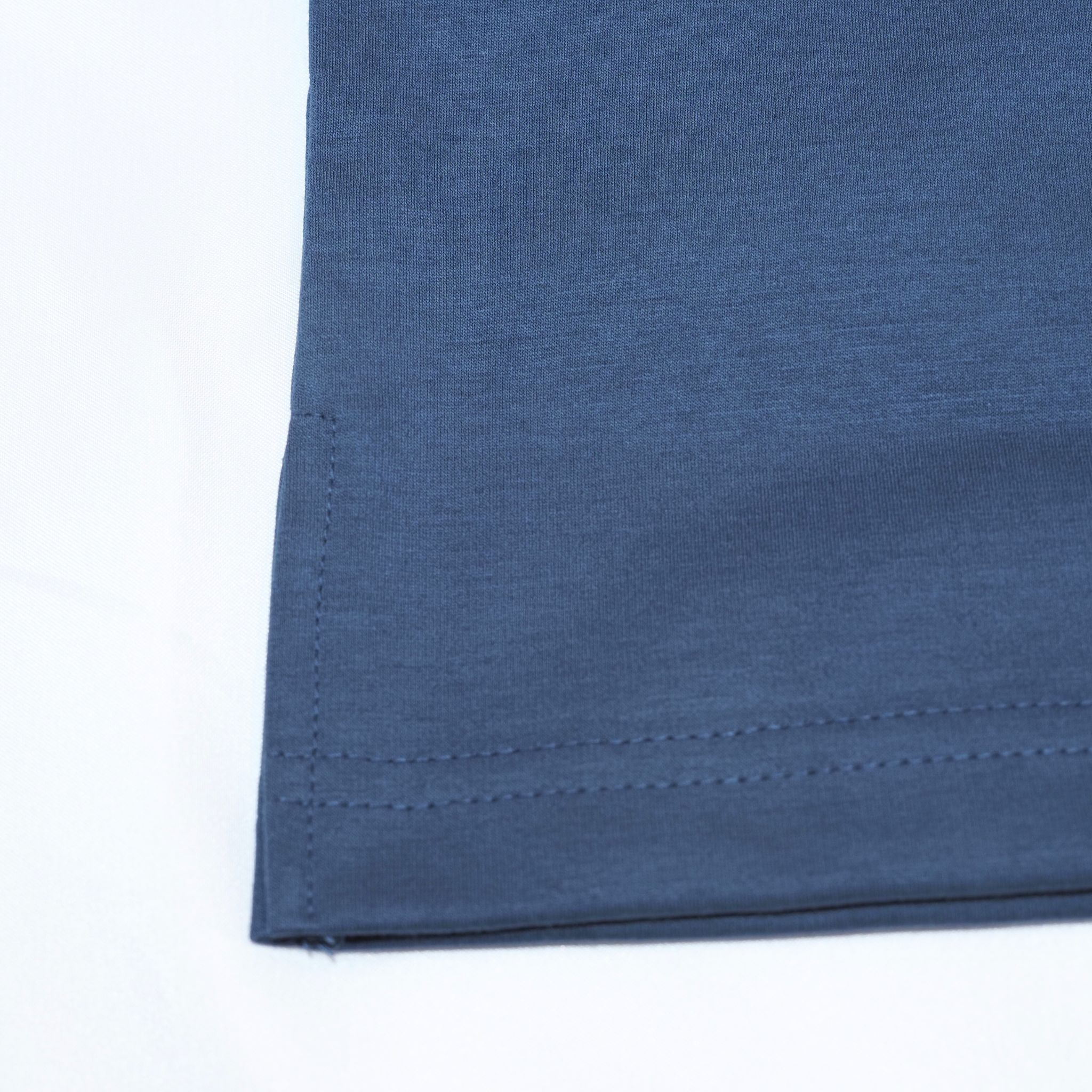 【半袖 LL】N326141-3 ドレスTシャツ　インディゴブルー