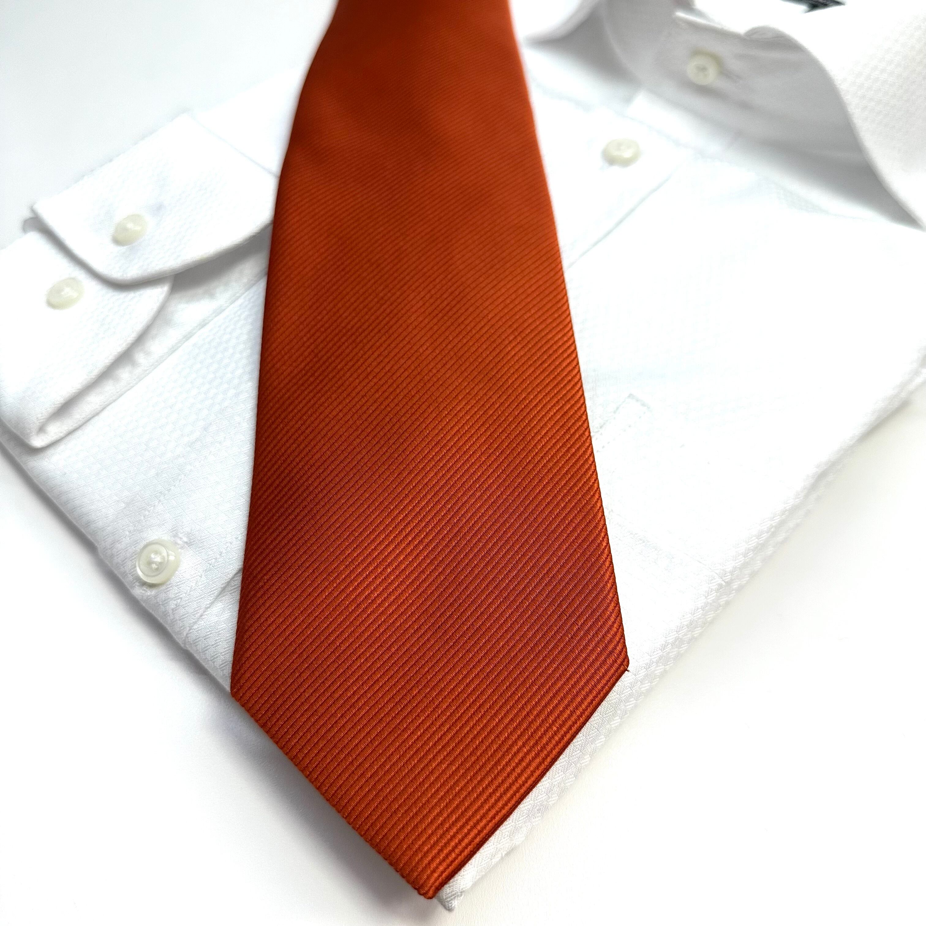 ソリッドタイ【オレンジ】