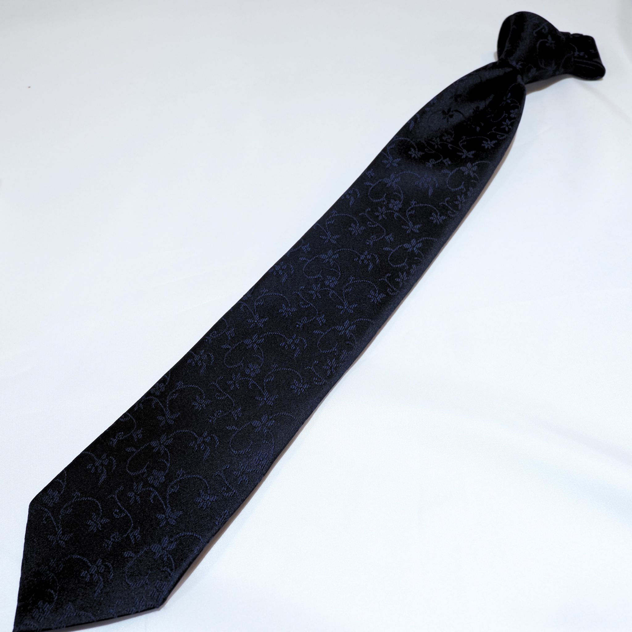 オリジナルソリッドタイ【紺】⑦