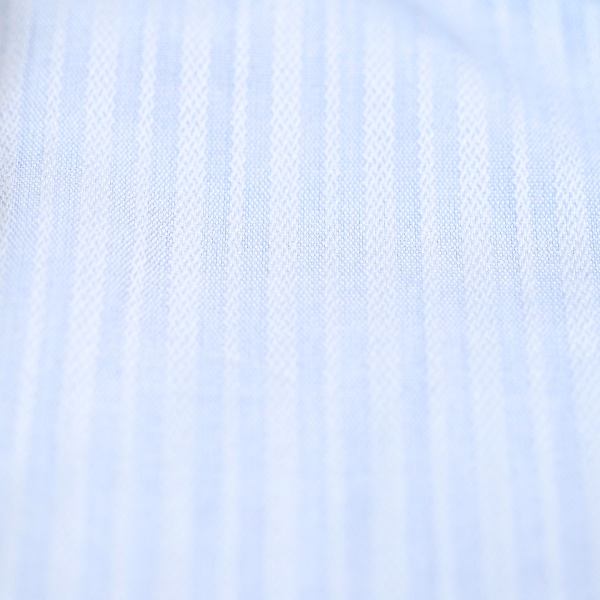 本縫い 長袖シャツ｜サックス・LL