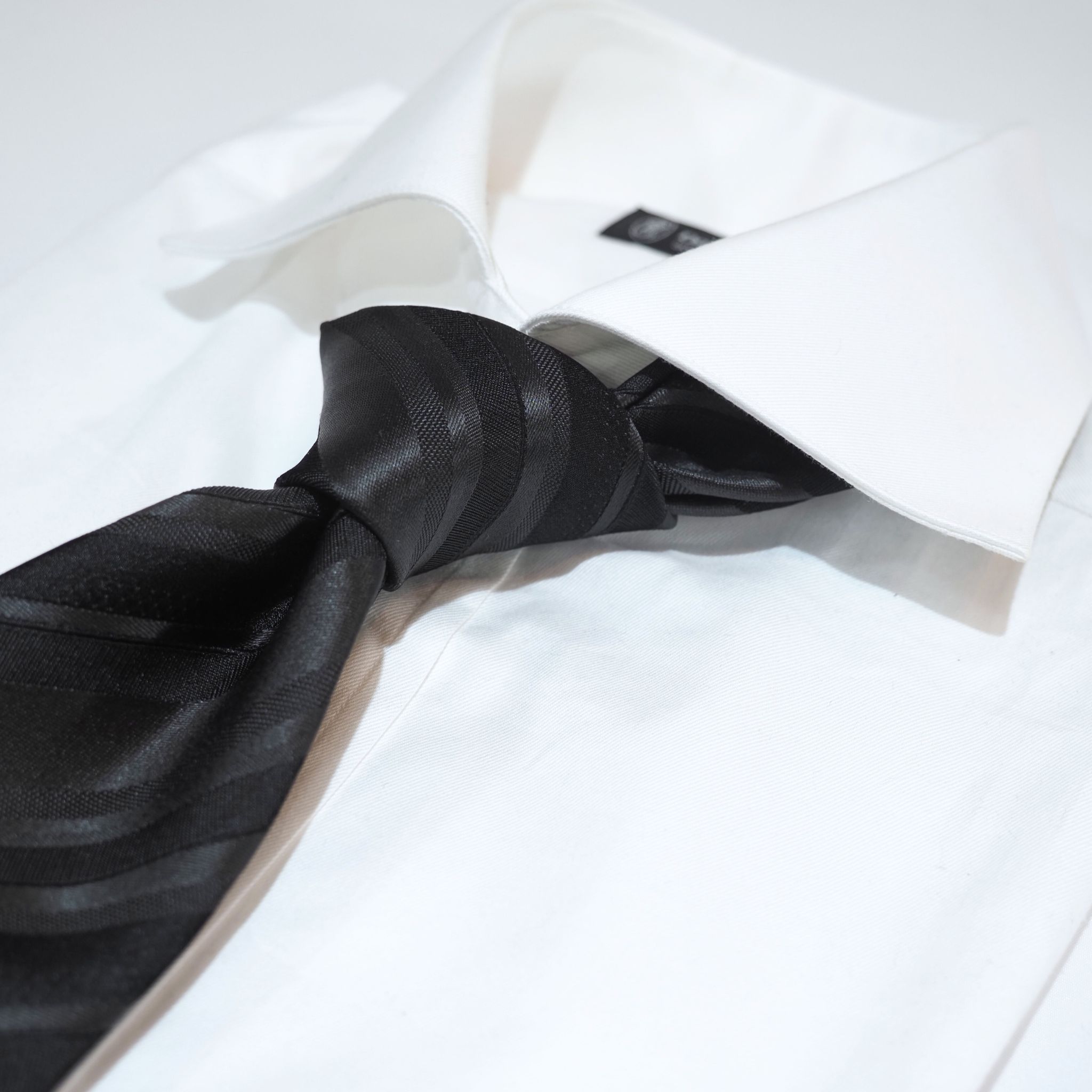 オリジナルソリッドタイ【チャコール】②