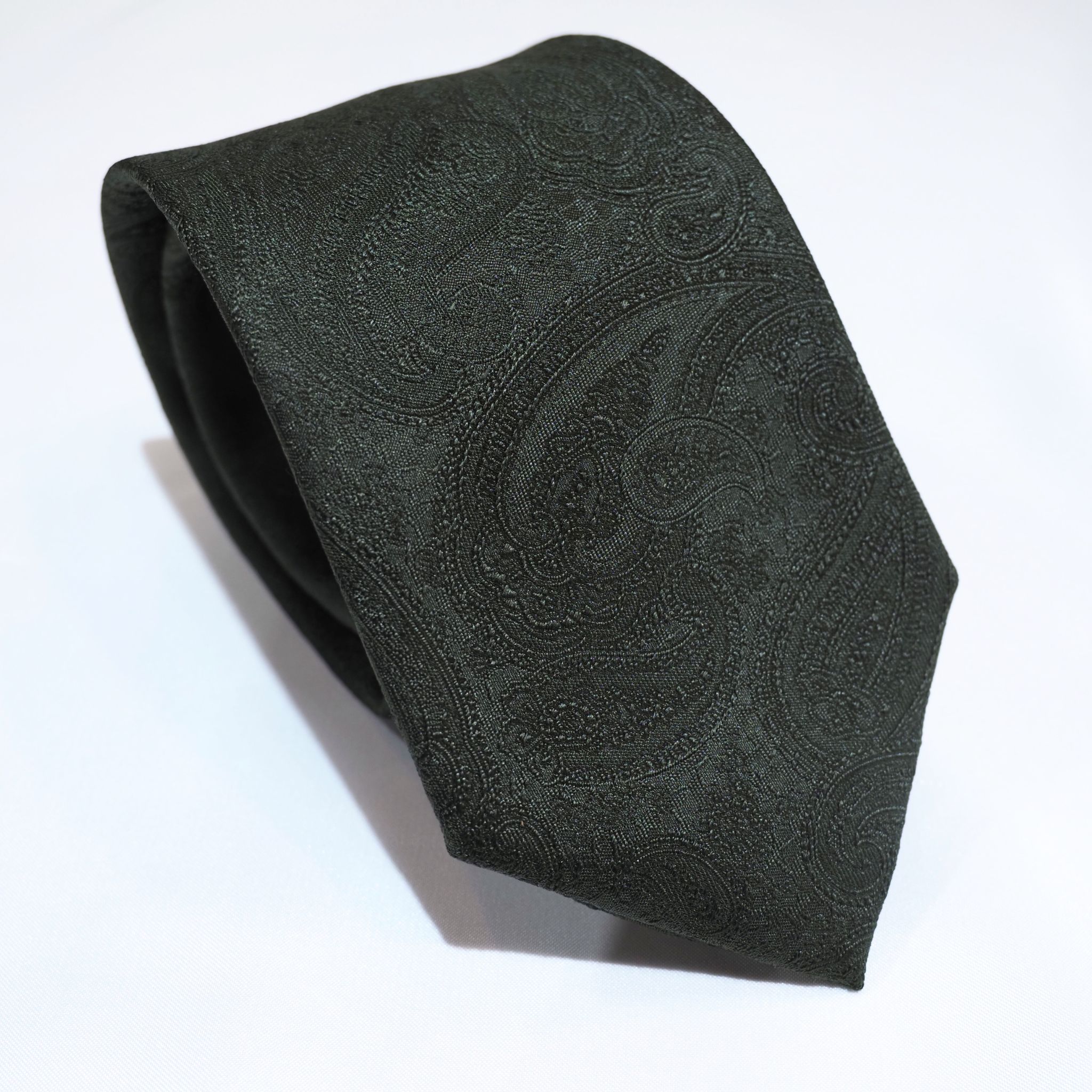 オリジナルソリッドタイ【深緑】①