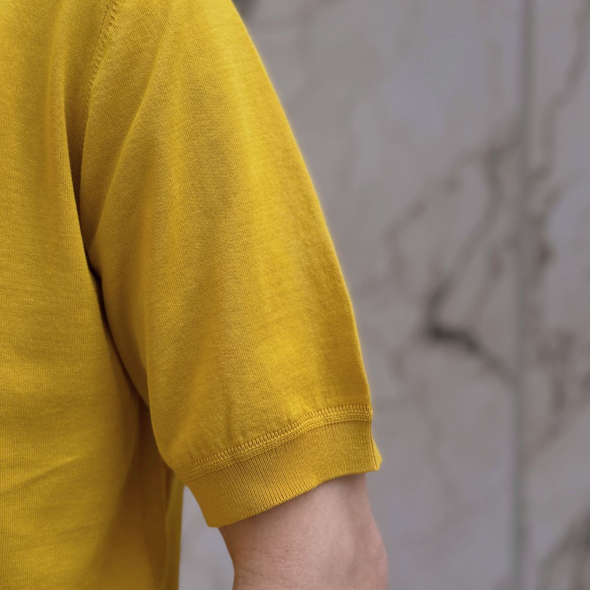 【半袖サマーニット ポロ L】 KN6101-26DB-3