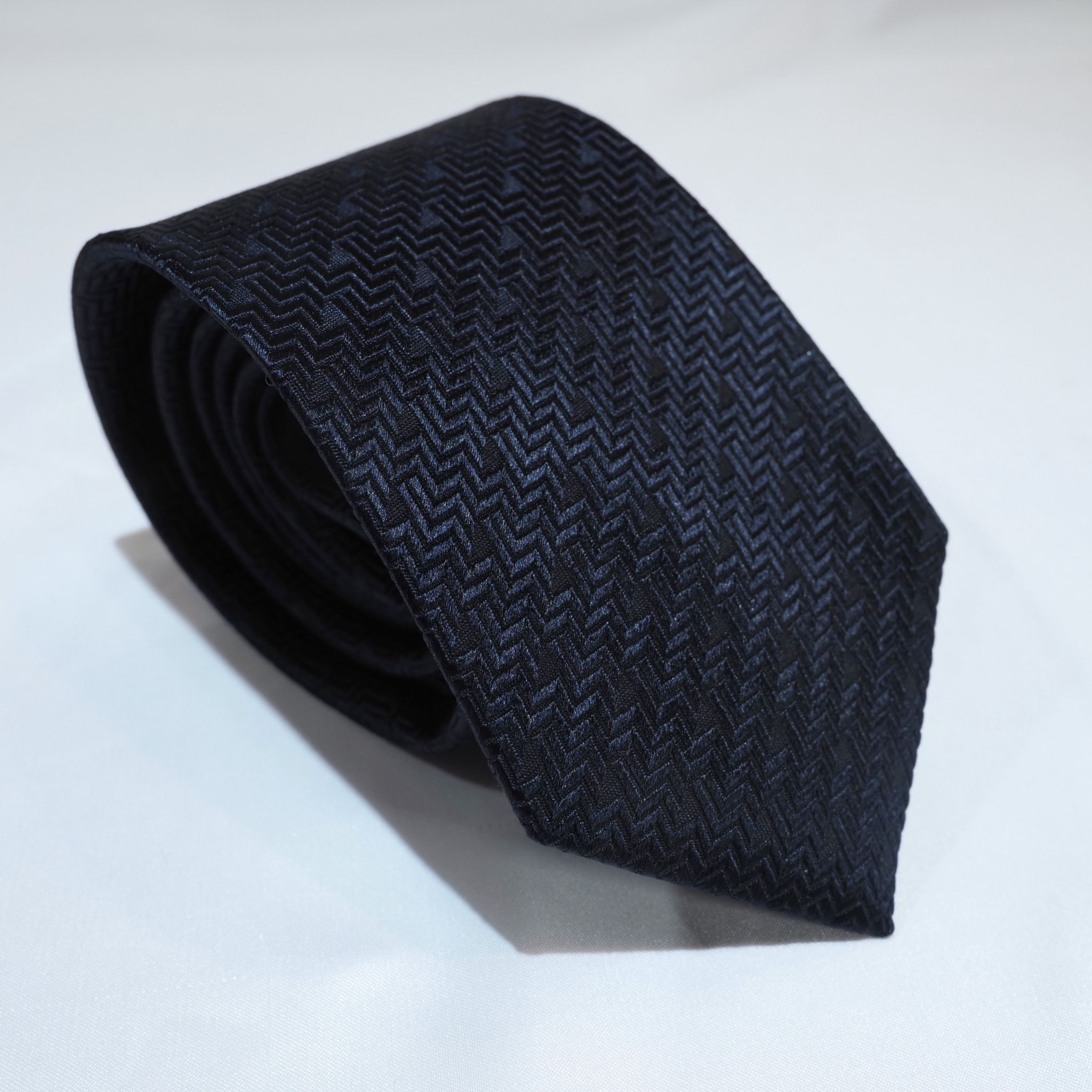 オリジナルソリッドタイ【濃紺】③