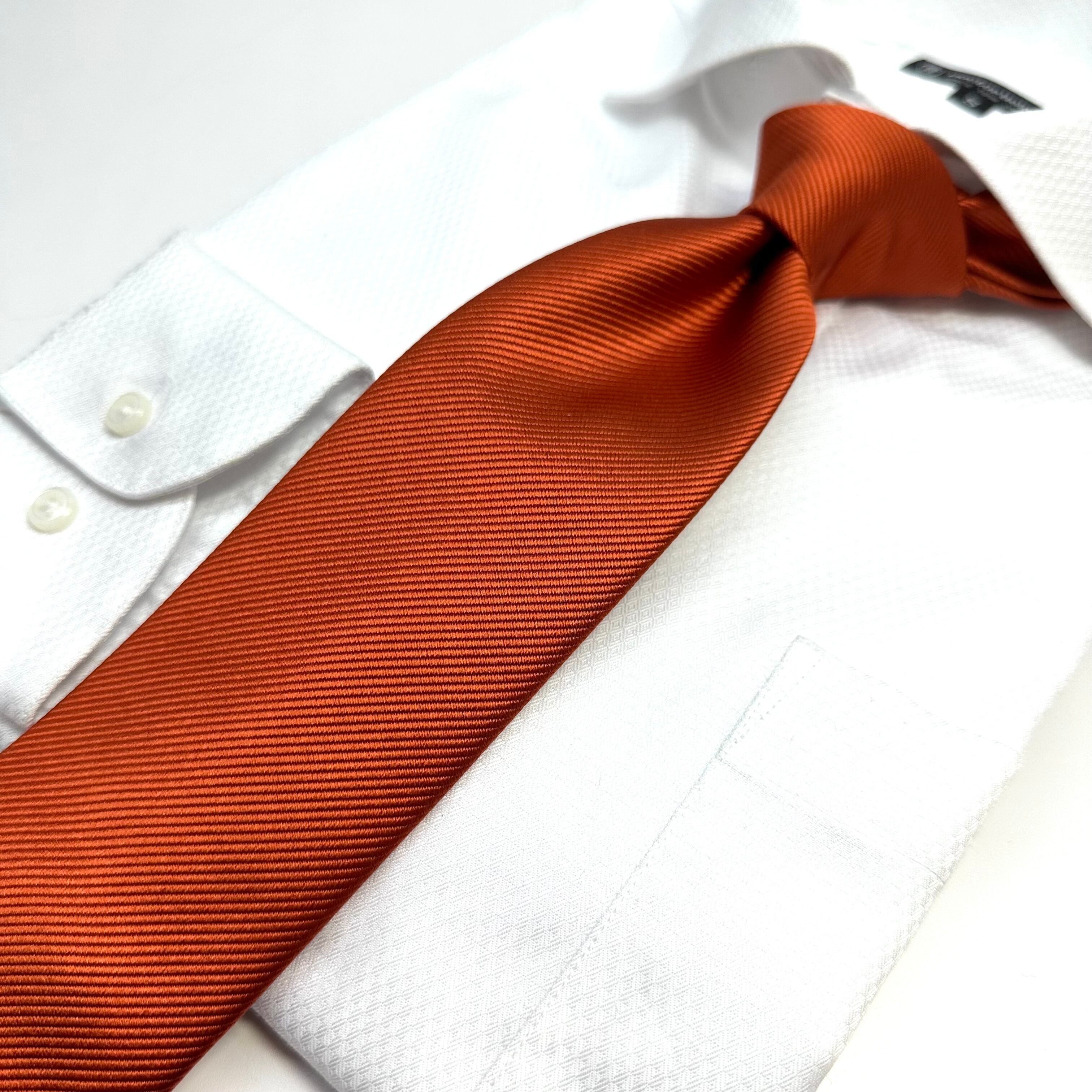 ソリッドタイ【オレンジ】