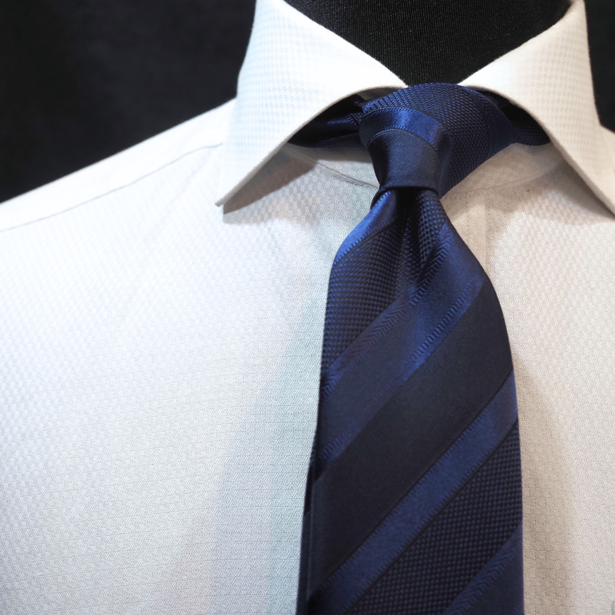 オリジナルソリッドタイ【紺】⑨