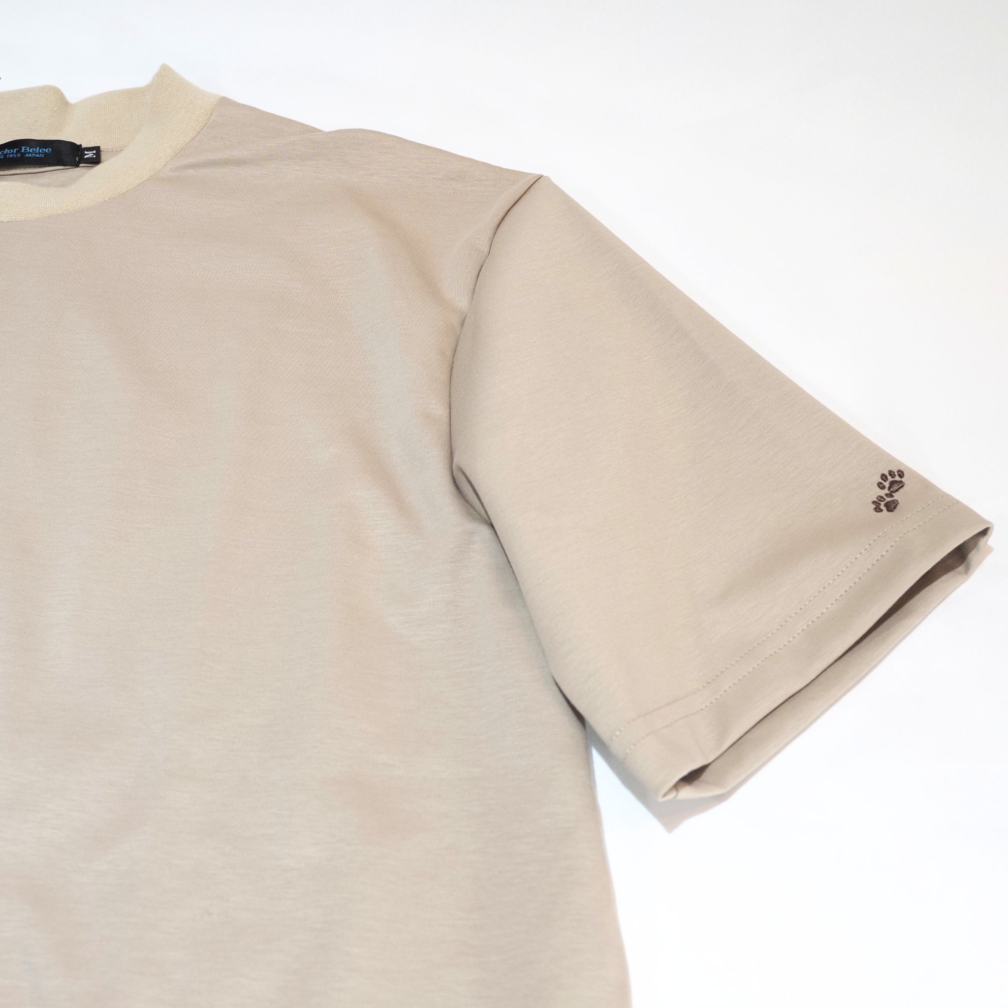 【半袖 LL】N326141-2 ドレスTシャツ　ベージュ