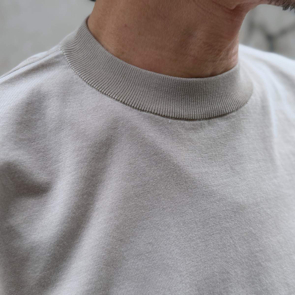 【半袖サマーニット クルーネック M】 KN6102-26DB-3